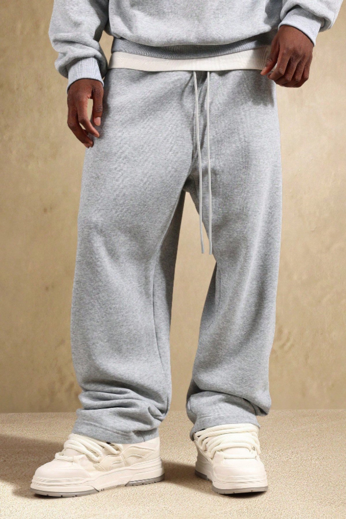 Tarz CoolEşofman AltıOBGGYPNT01R03Oversize Rahat Kesim Baggy Erkek Eşofman Altı