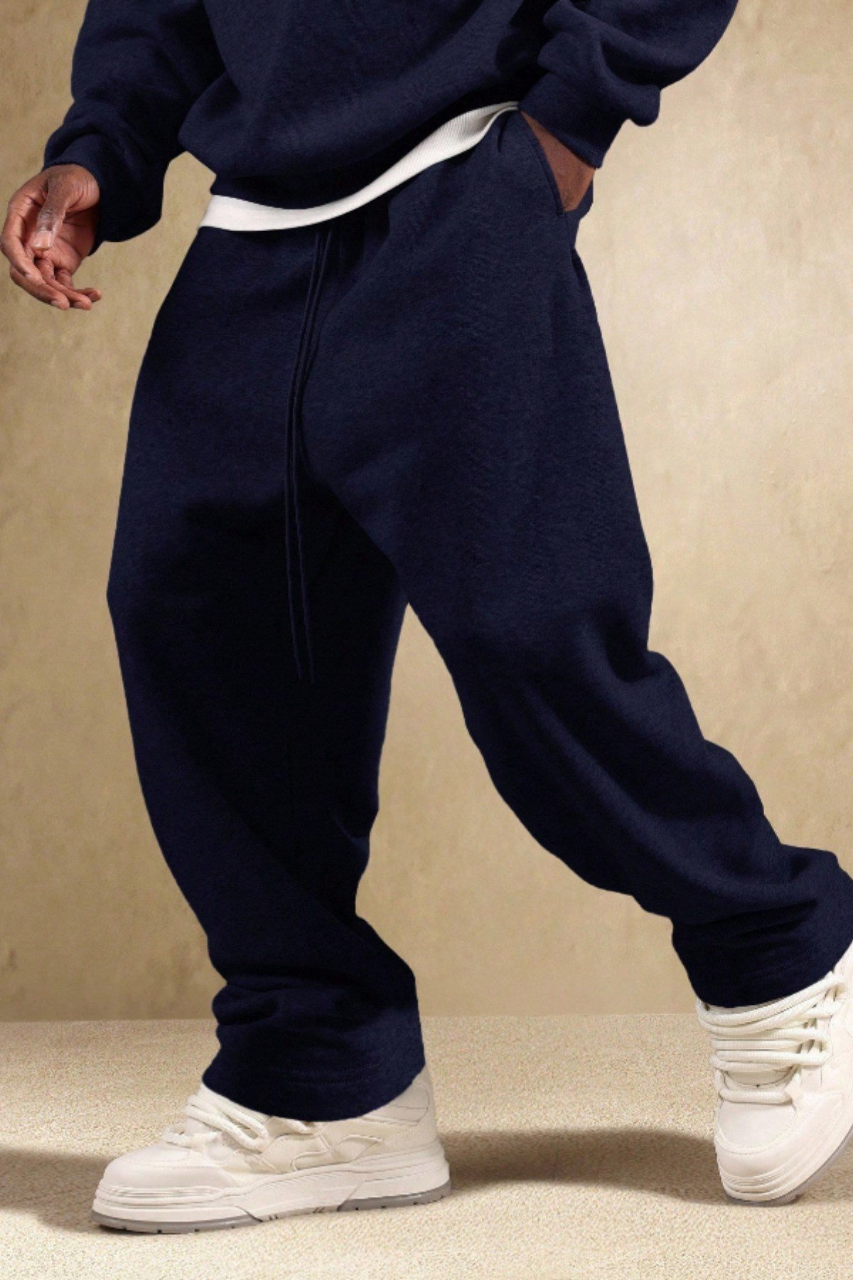 Tarz CoolEşofman AltıOBGGYPNT01R03Oversize Rahat Kesim Baggy Erkek Eşofman Altı