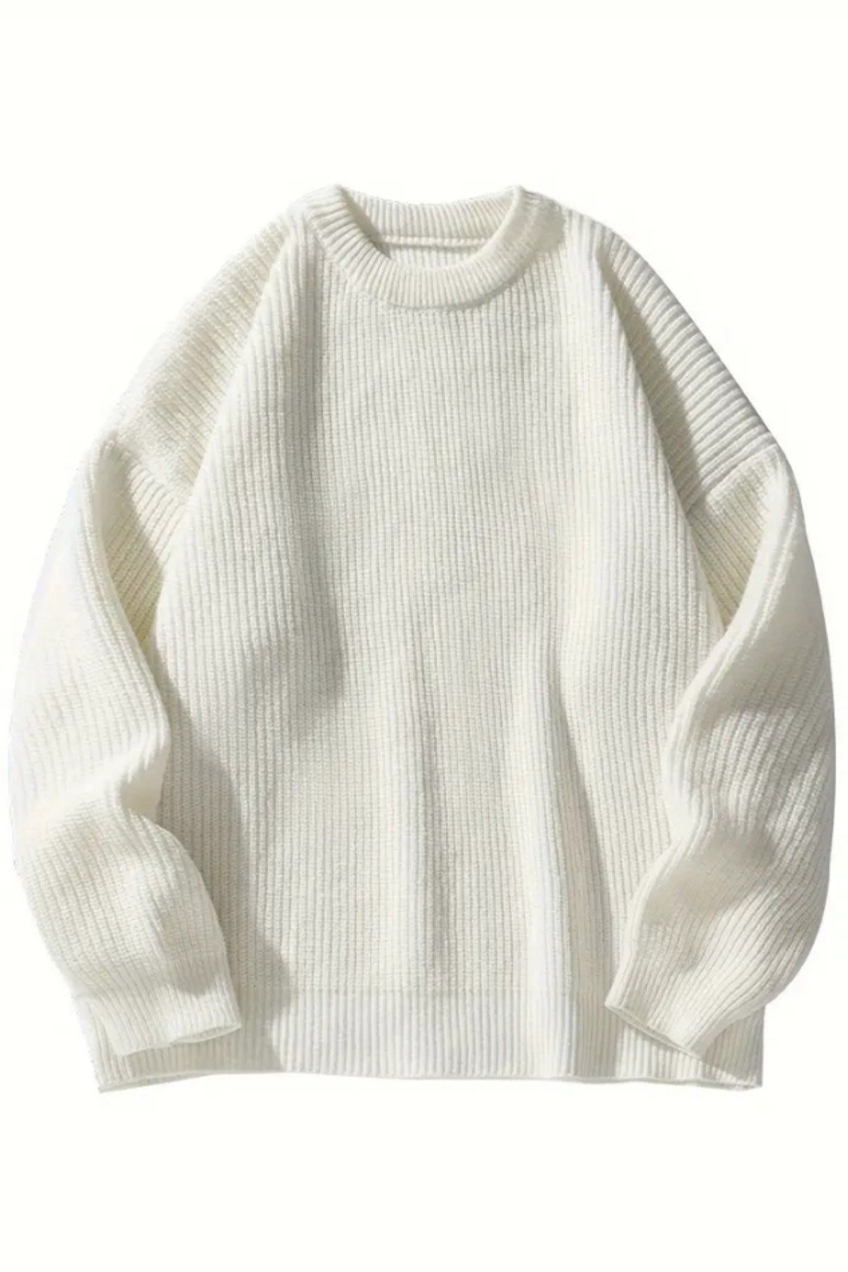 Tarz CoolKazakTRZ19105R02-3Erkek Regular Fit Bisiklet Yaka Örgülü Triko