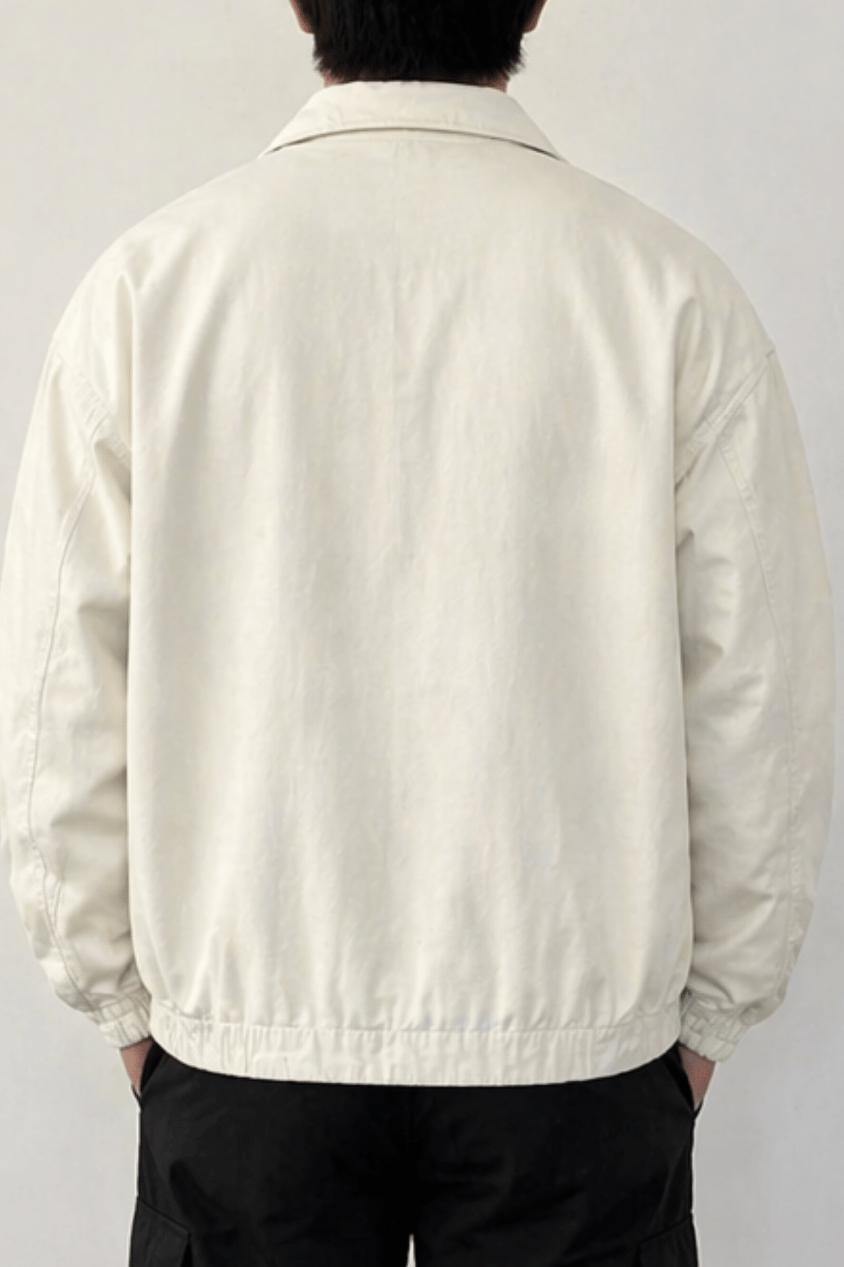 Tarz CoolMontBMBR-CKT-026-Bej-2XLErkek Oversize Bomber Ceket Fermuarlı Basic Günlük Şık Mont