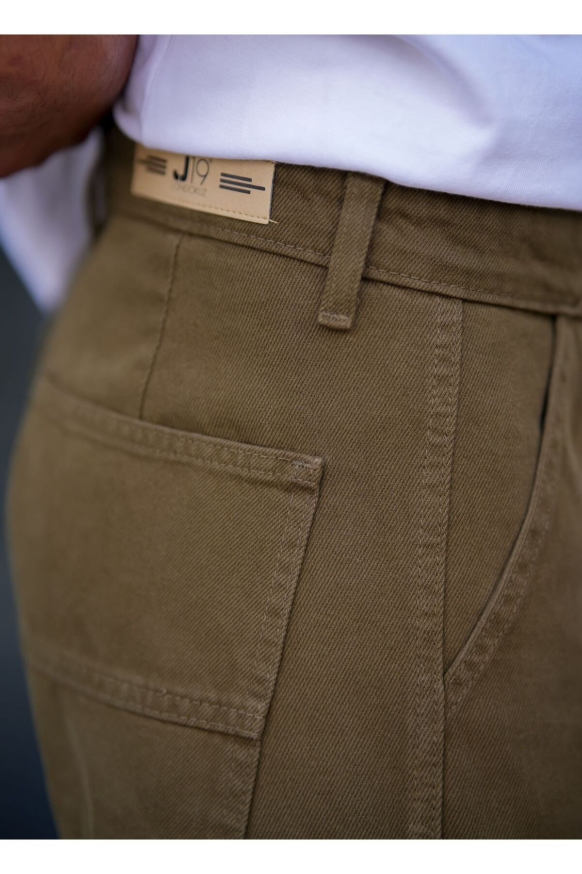 Tarz CoolPantolonBAGGYTC21R2654Erkek Kargo Cep Baggy Pantolon Rengi