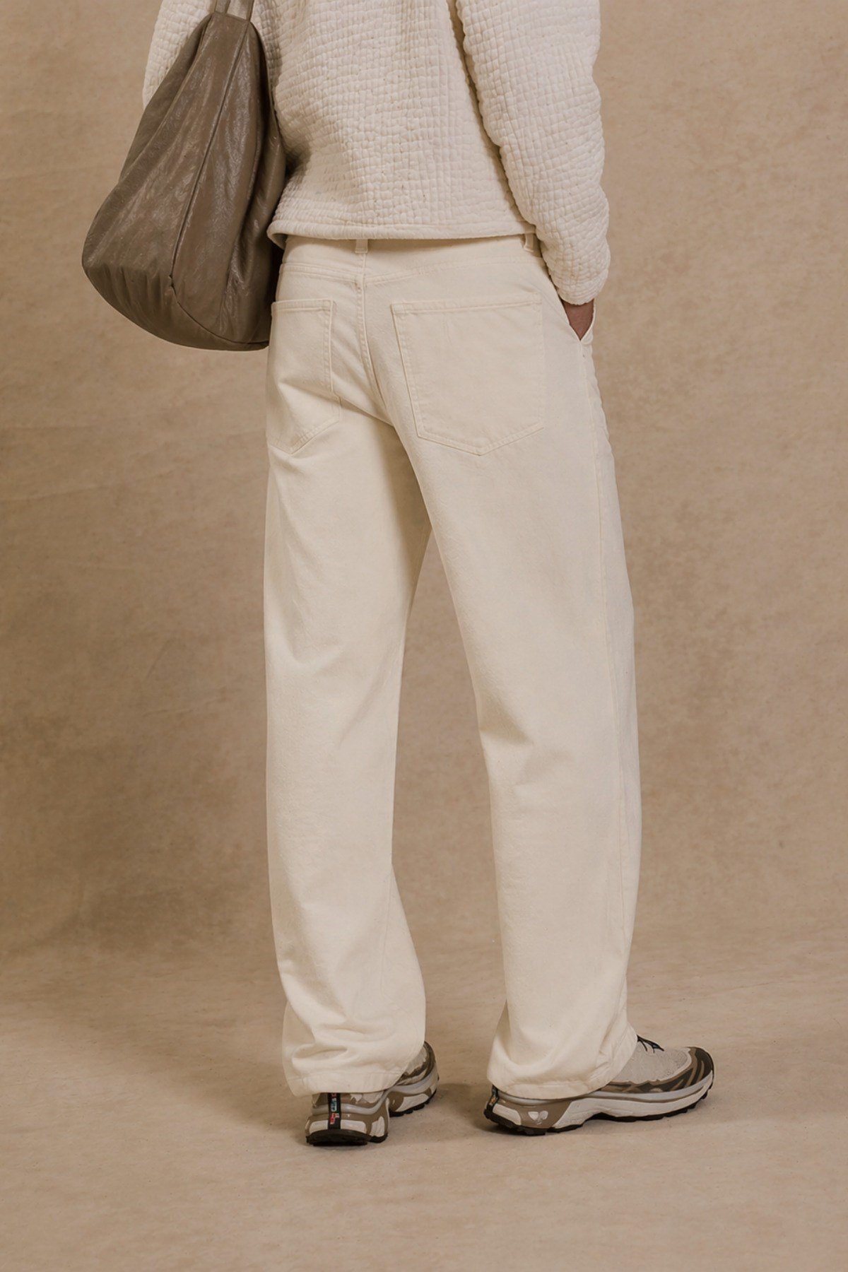 Tarz CoolPantolonJ19-BGY-01-Bej-36Erkek Baggy Pantolon – Geniş Paça Rahat Kesim Günlük Stil