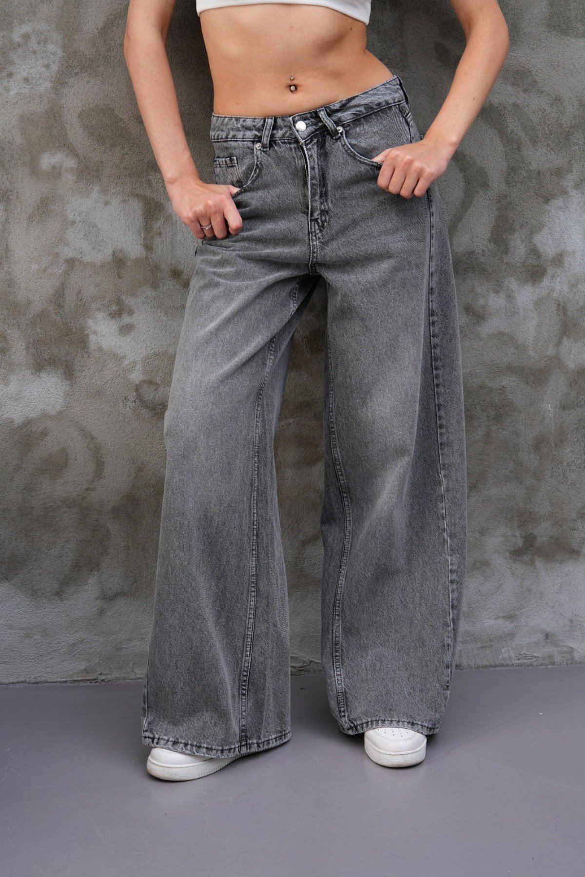 Tarz CoolPantolonMMJEAN025R02Miami Straight Wide Kadın Jean
