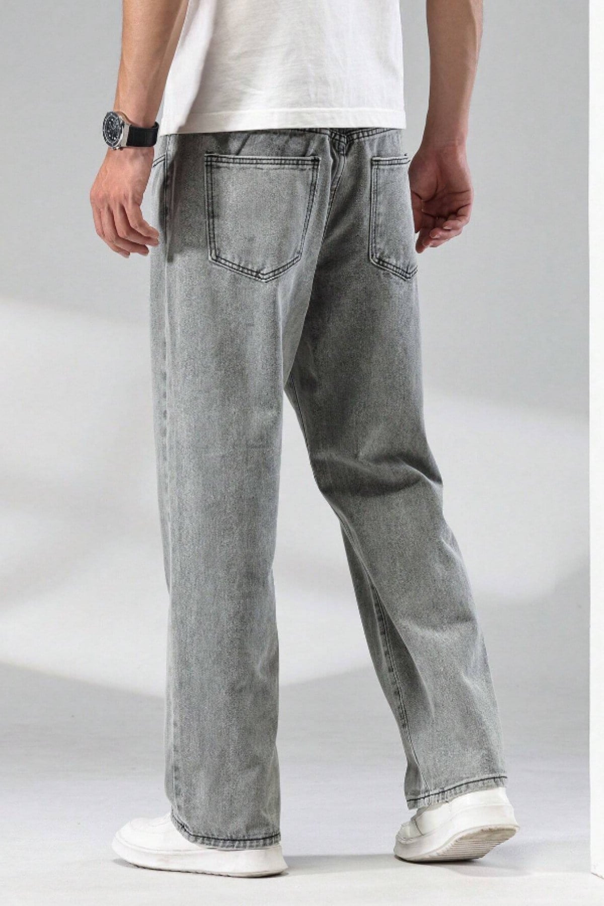 Tarz CoolPantolonSRSR1790R01Erkek Rahat Kesim Baggy Pantolon