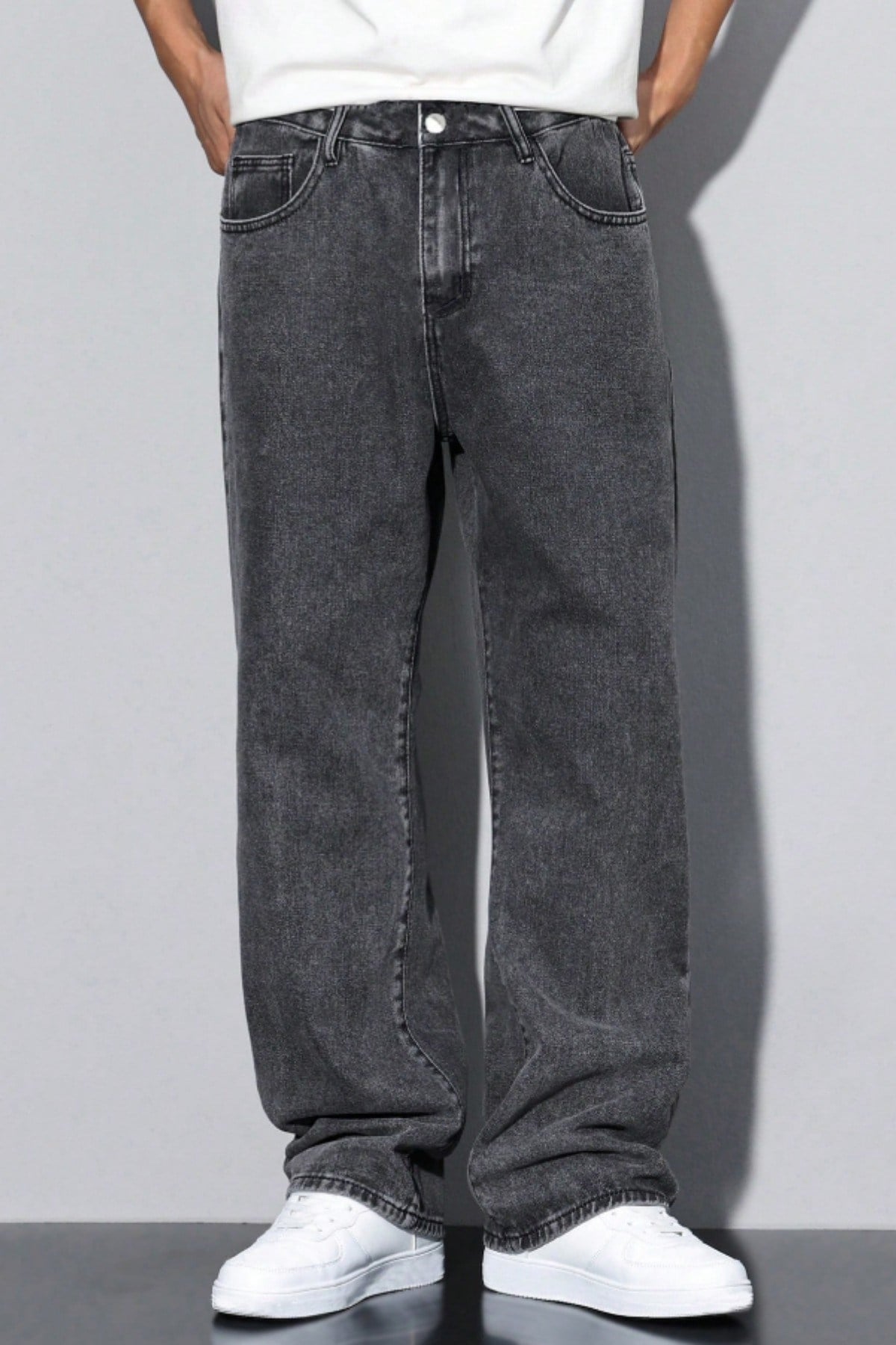 Tarz CoolPantolonSRSR1790R01Erkek Rahat Kesim Baggy Pantolon