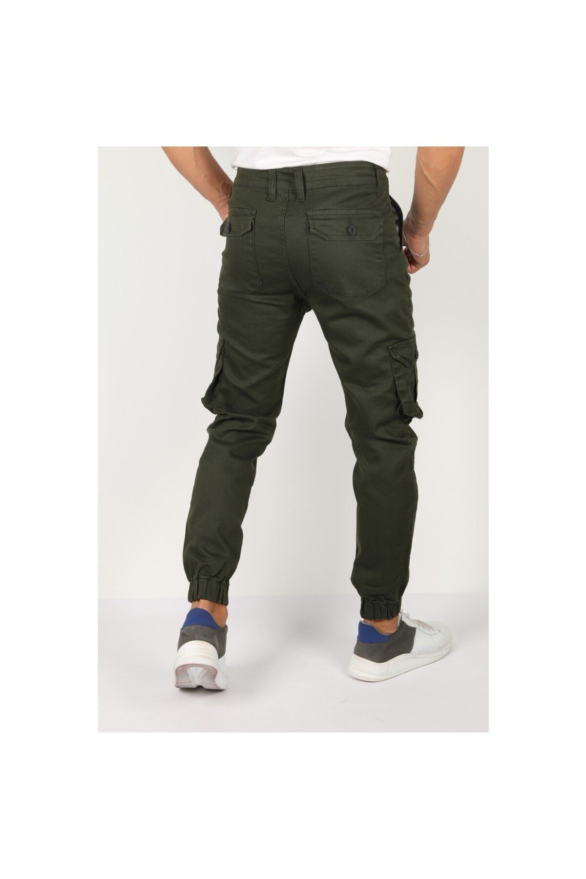 Tarz CoolPantolonTCPT001Erkek Slim Fit Kargo Cep Likralı Pantolon
