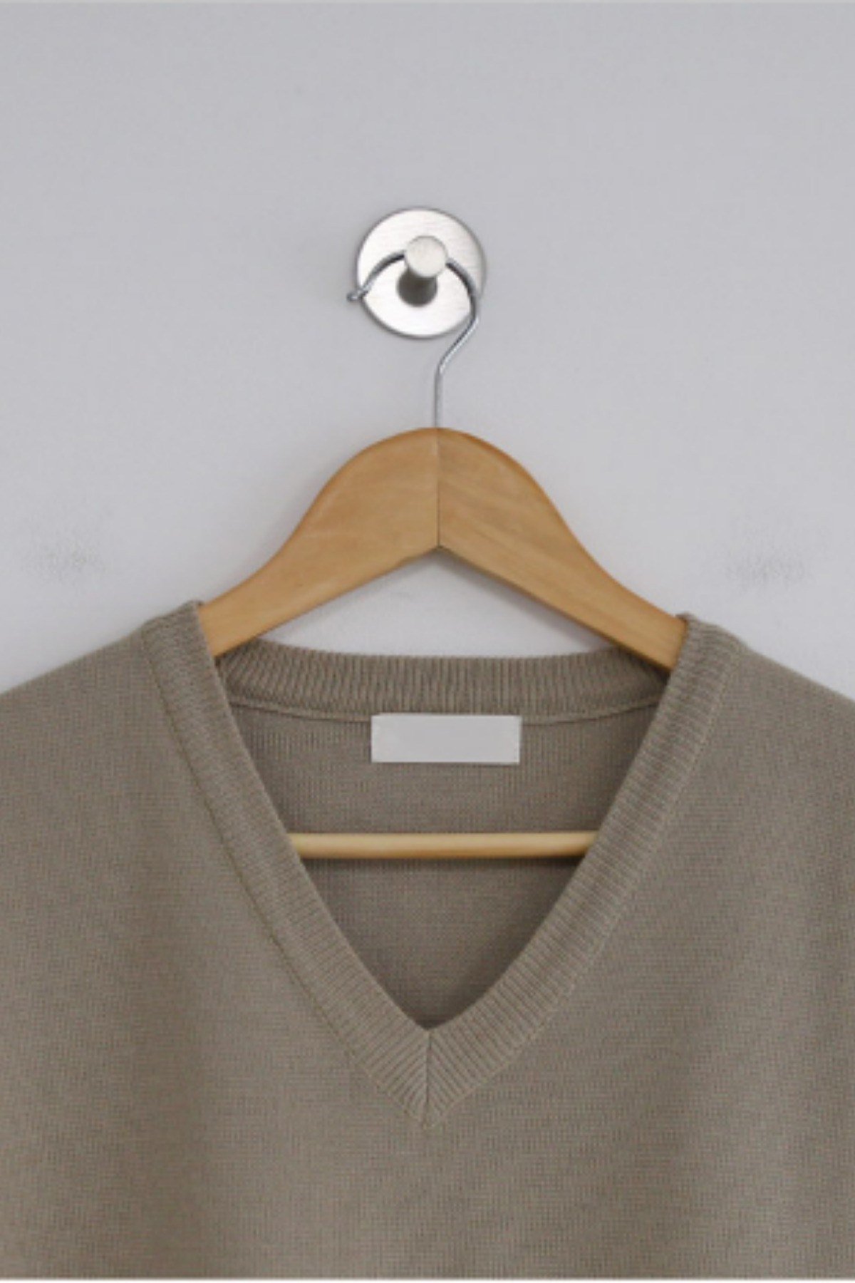 Tarz CoolSüveterSVTRTC025R05Erkek V Yaka Oversize Süveter