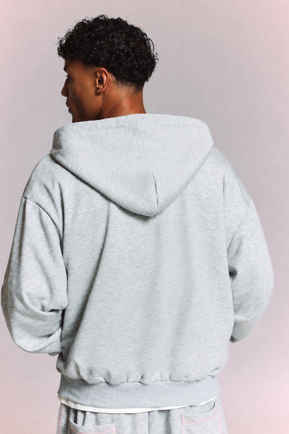 Tarz CoolSweatshirtTC-HDW-266-Beyaz-XLErkek 3 İplik Şardonlu Regular Fermuarlı Kapüşonlu Sweatshirt – Kalın Kışlık Hoodie