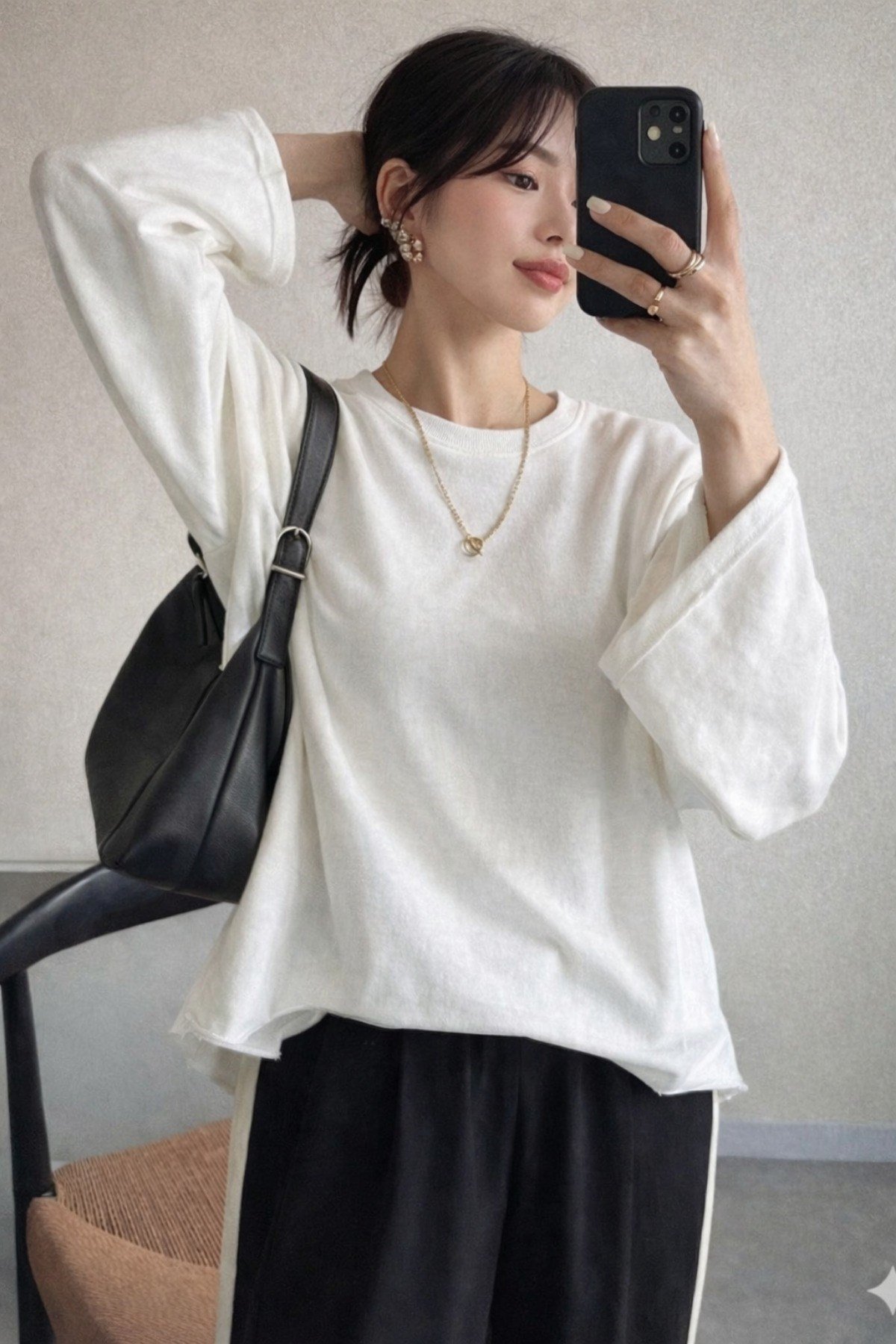 Tarz CoolSweatshirtTRZKDNSWEETR01Oversize Kesim Bisiklet Yaka Uzun Kollu Sweatshirt