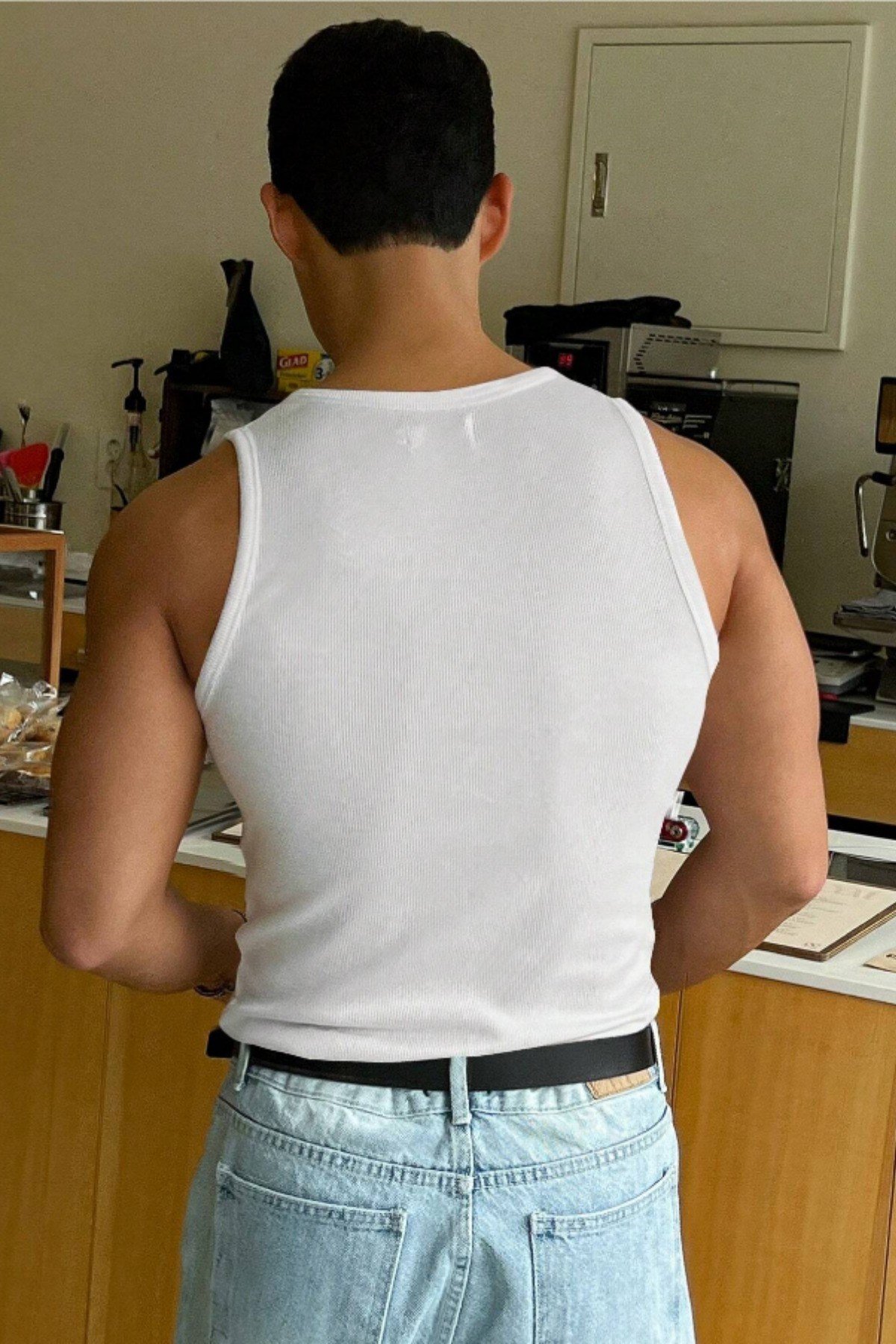 Tarz CoolT-shirtATLTERKK01R01-2ERKEK FİTİLLİ KOLSUZ TİŞÖRT ATLET