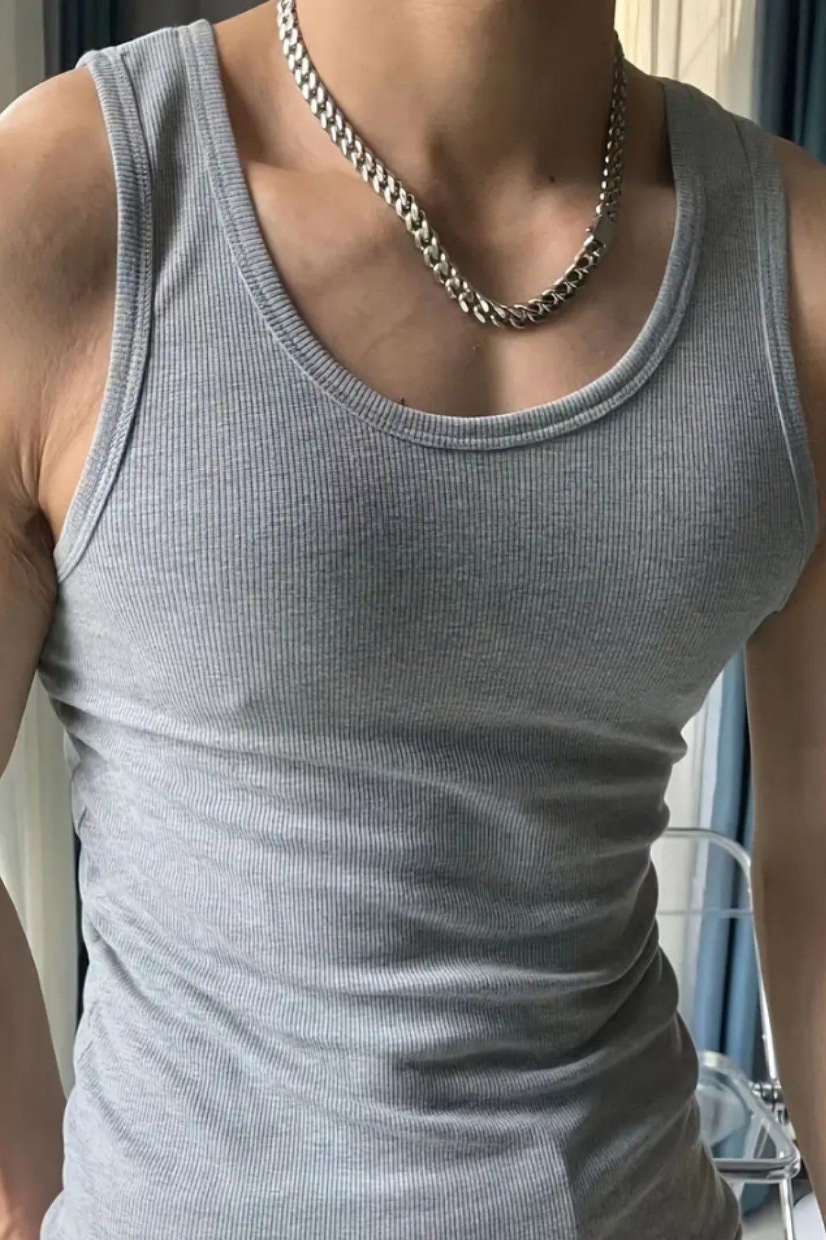 Tarz CoolT-shirtATLTERKK01R01-2ERKEK FİTİLLİ KOLSUZ TİŞÖRT ATLET