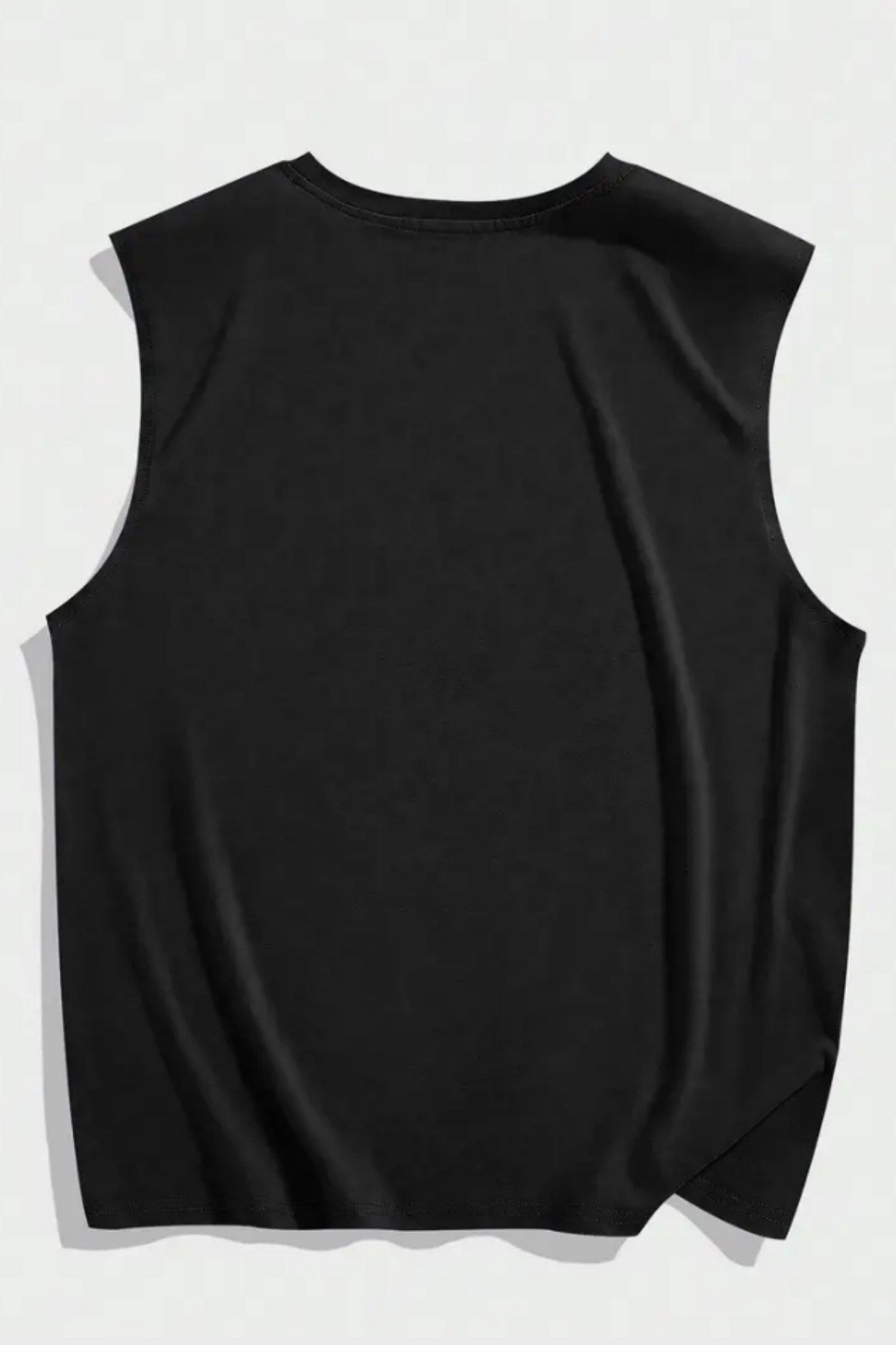 Tarz CoolT-shirtCHRRYER025R03Erkek Oversize Bisiklet Yaka Baskılı T-Shirt