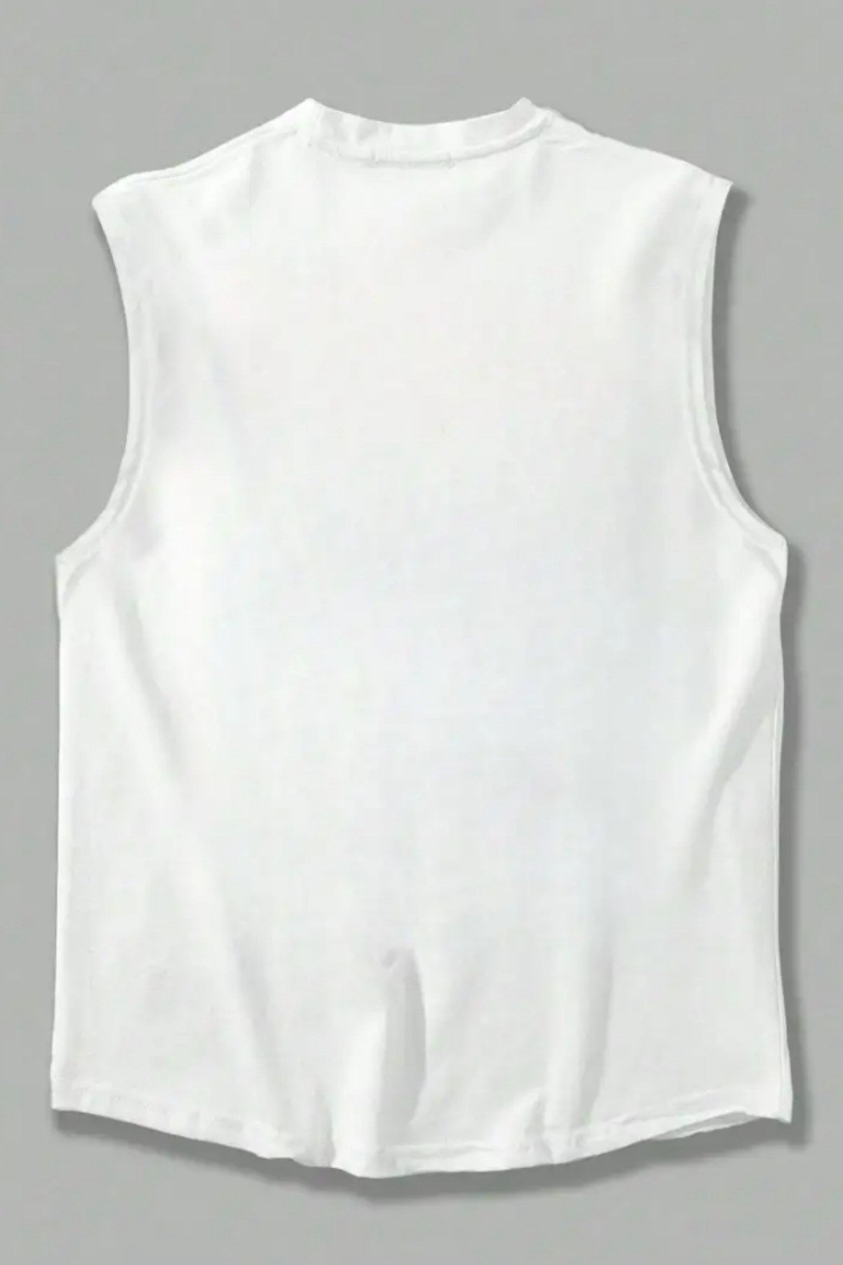 Tarz CoolT-shirtCHRRYER025R03Erkek Oversize Bisiklet Yaka Baskılı T-Shirt