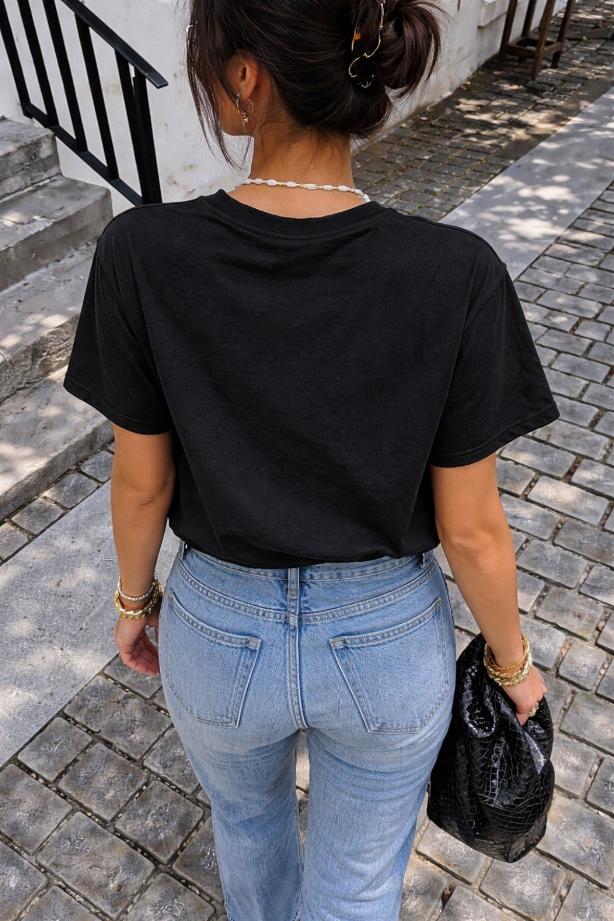 Tarz CoolT-shirtKPNDATST026-BY-XLPanda Baskılı Unisex Basic Tişört – Rahat Kesim Günlük Stil