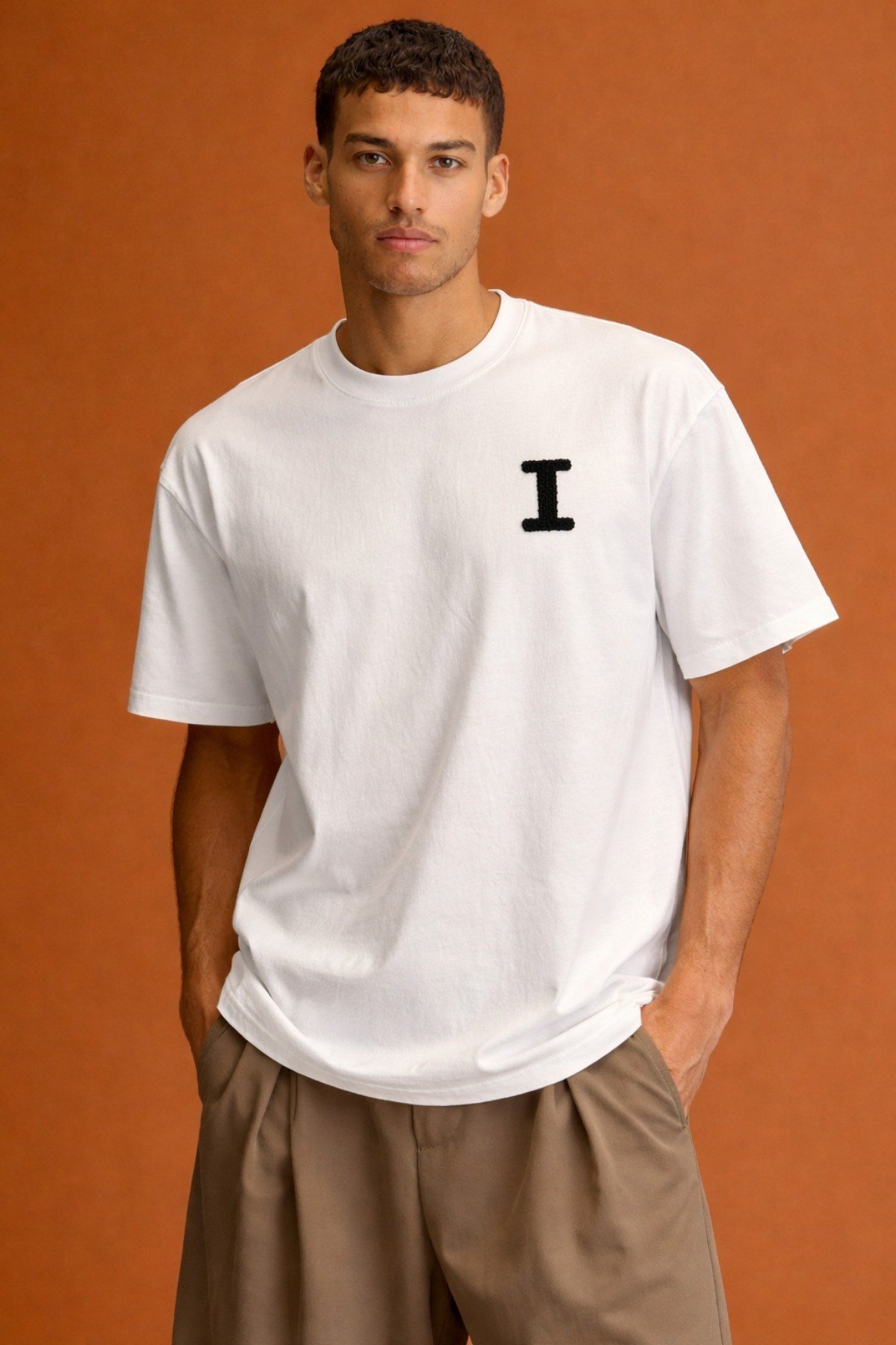 Tarz CoolT-shirtSTK-SYH-M-001Erkek Oversize Tişört 
