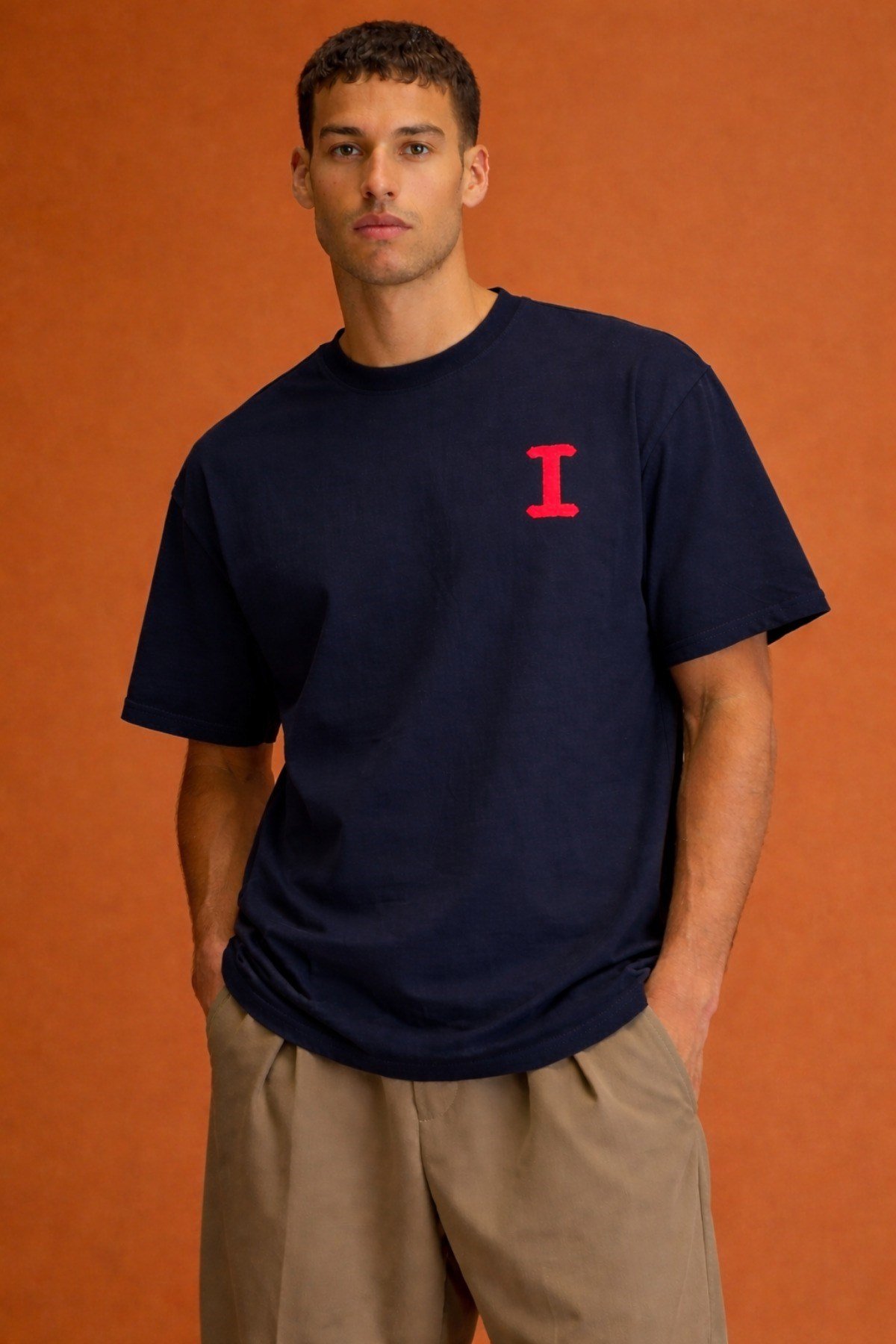 Tarz CoolT-shirtSTK-SYH-M-001Erkek Oversize Tişört 