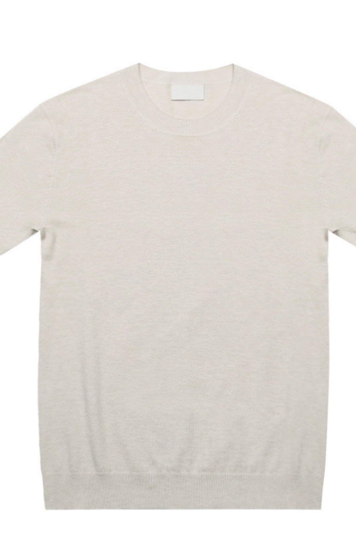 Tarz CoolT-shirtTC19129R05Erkek Slim Fit Bisiklet Yaka Triko T-Shirt