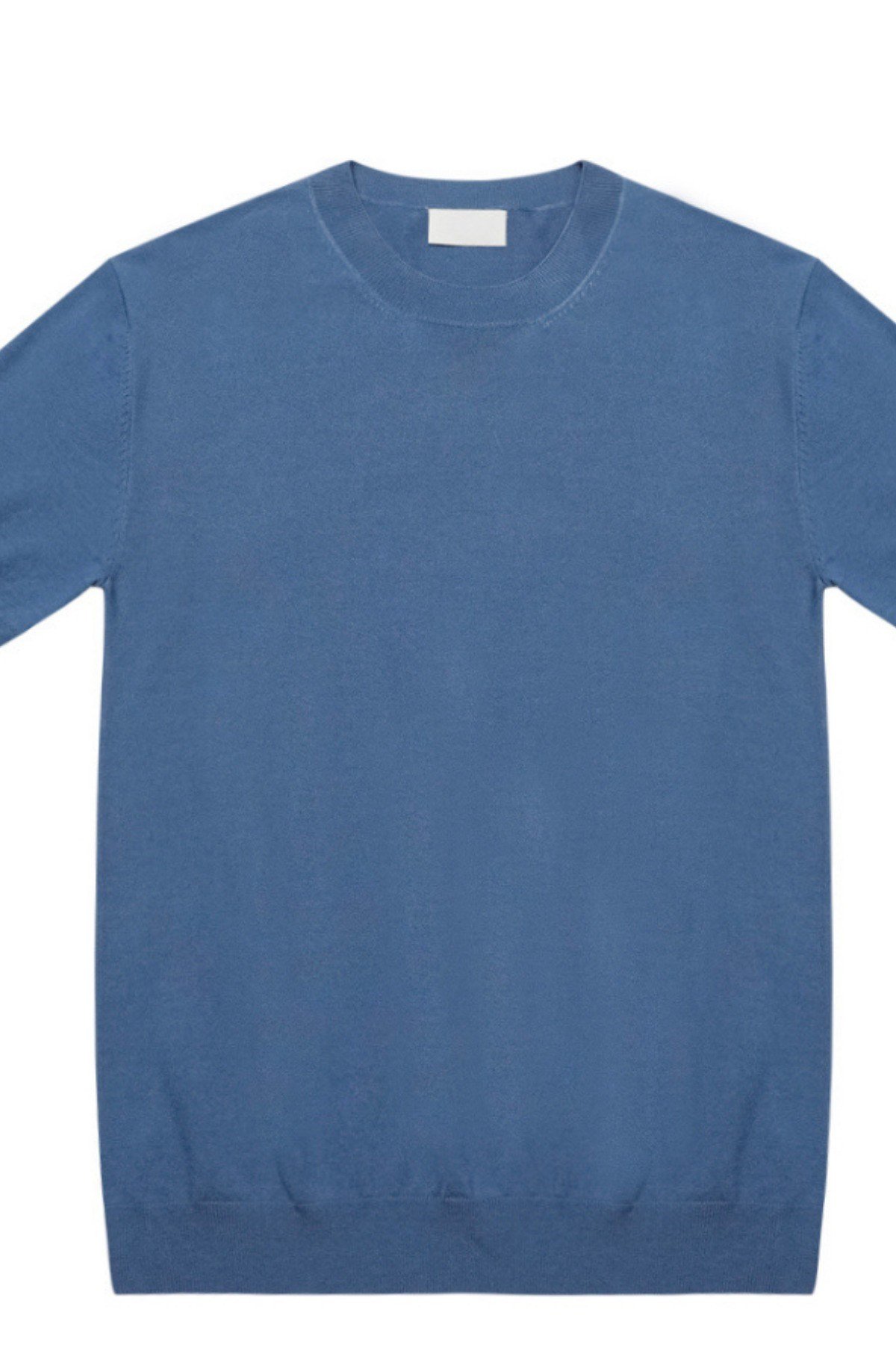 Tarz CoolT-shirtTC19129R05Erkek Slim Fit Bisiklet Yaka Triko T-Shirt