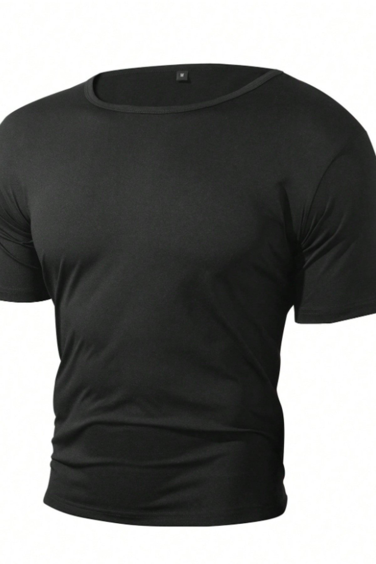 Tarz CoolT-shirtTRZ-OVRSZTST-0001-R01-MErkek Oversize Tişört Bisiklet Yaka Basic Salaş Kesim Günlük Casual Rahat Yazlık T-Shirt