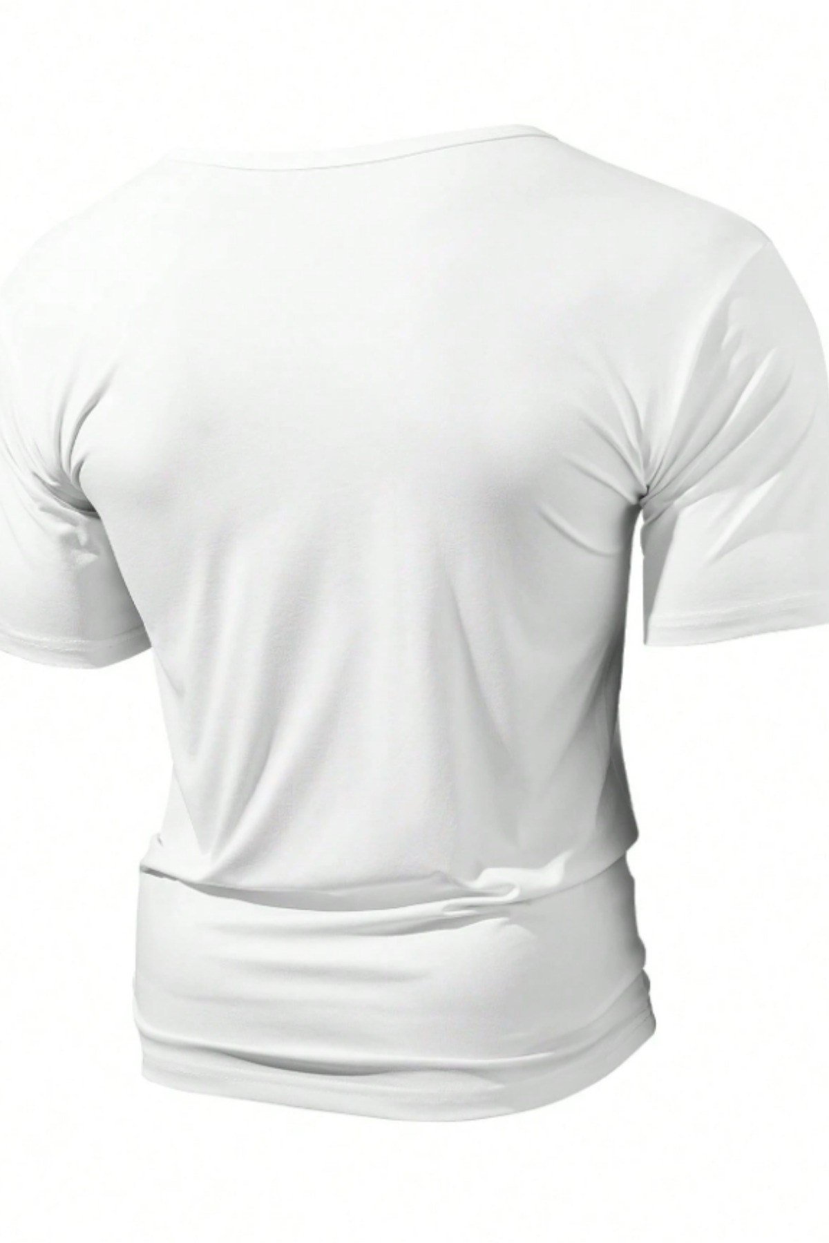 Tarz CoolT-shirtTRZ-OVRSZTST-0001-R01-MErkek Oversize Tişört Bisiklet Yaka Basic Salaş Kesim Günlük Casual Rahat Yazlık T-Shirt