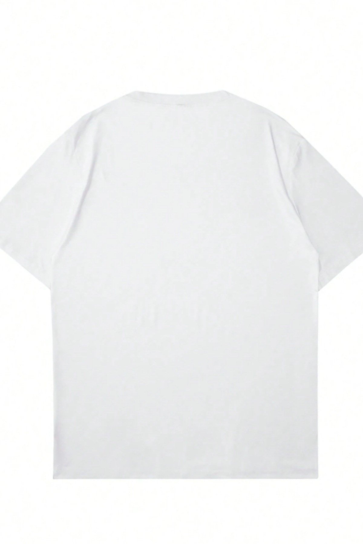 Tarz CoolT-shirtTRZ-VYKTST-026-Lacivert-LErkek %100 Pamuk V Yaka Slim Fit Dar Kesim Tişört