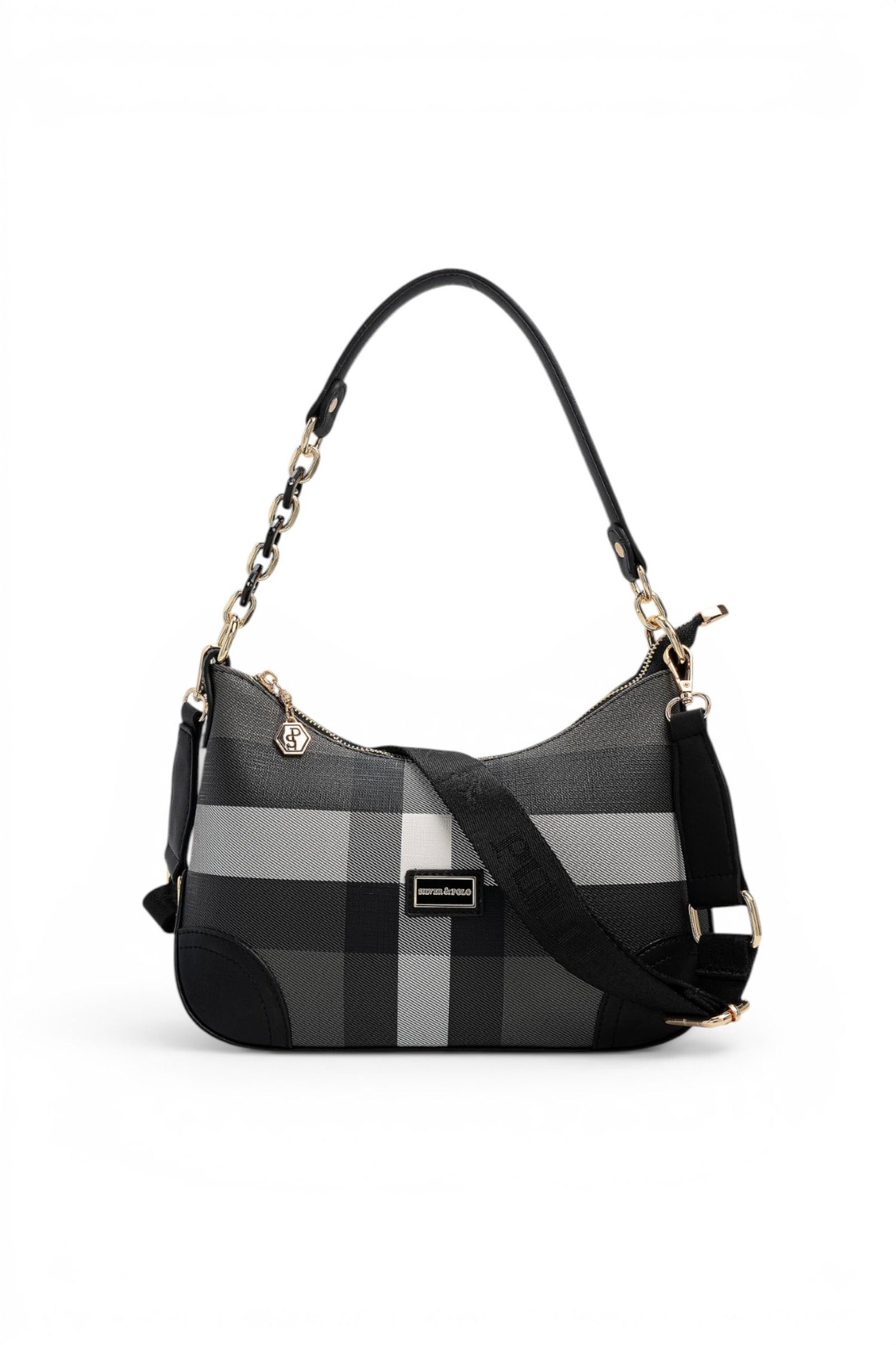 Silver Polo Omuz Çantası