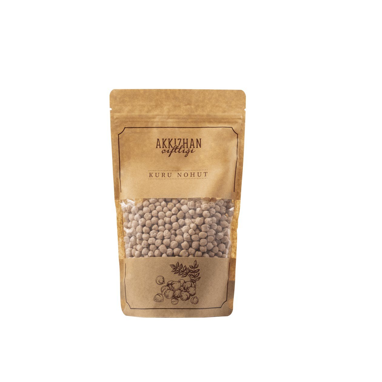 Akkızhan Çiftliği Kuru Nohut 500 gr görseli.