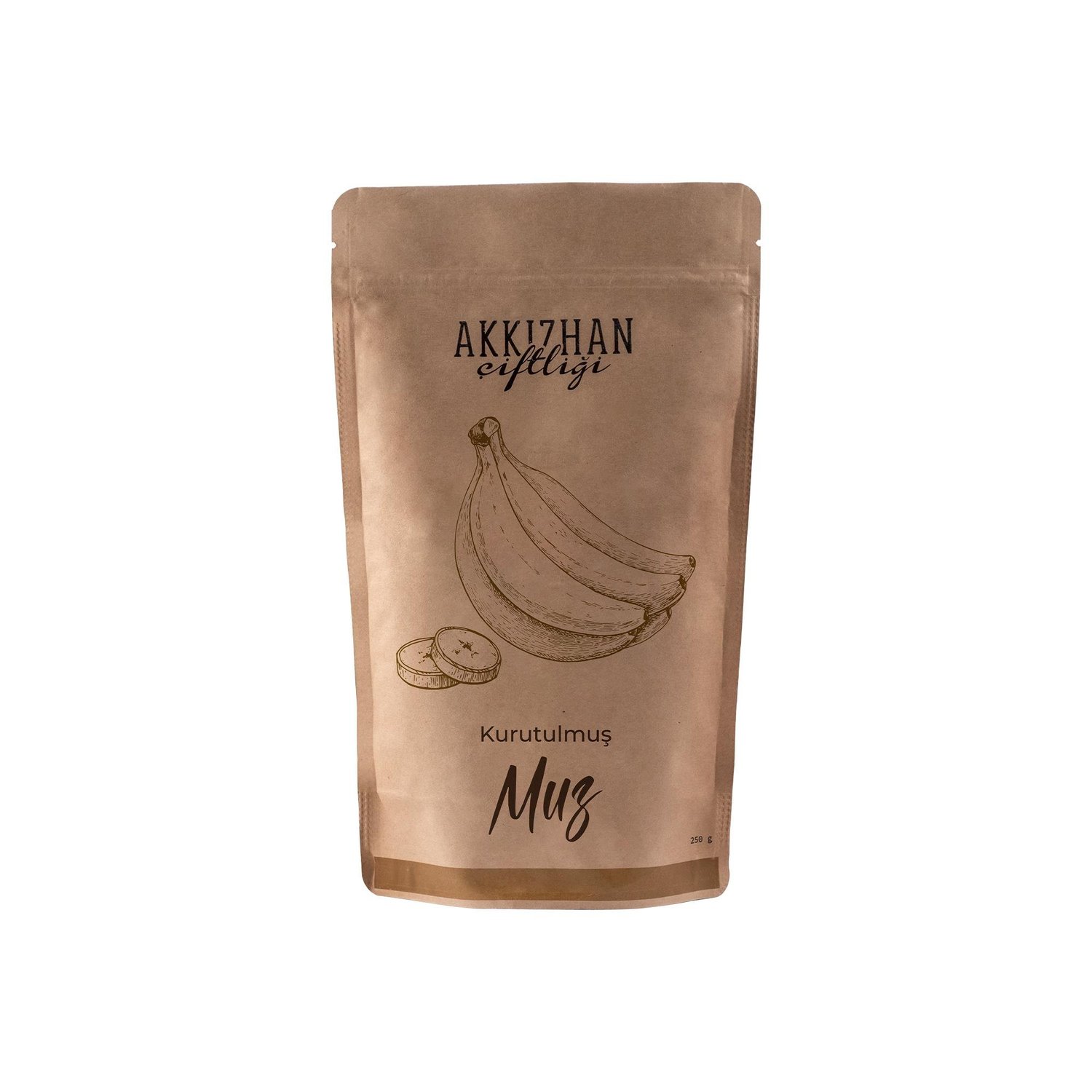 Akkızhan Çiftliği Kurutulmuş Muz 200 gr görseli.