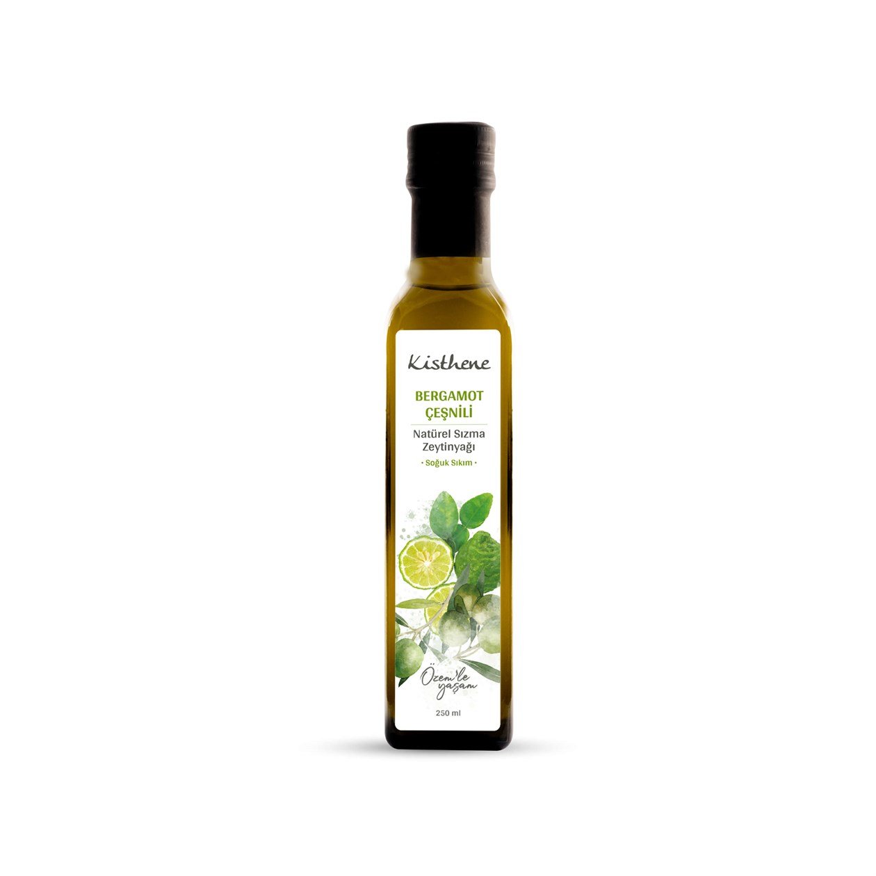 Kisthene Bergamot Çeşnili Zeytinyağı 250 ml görseli.