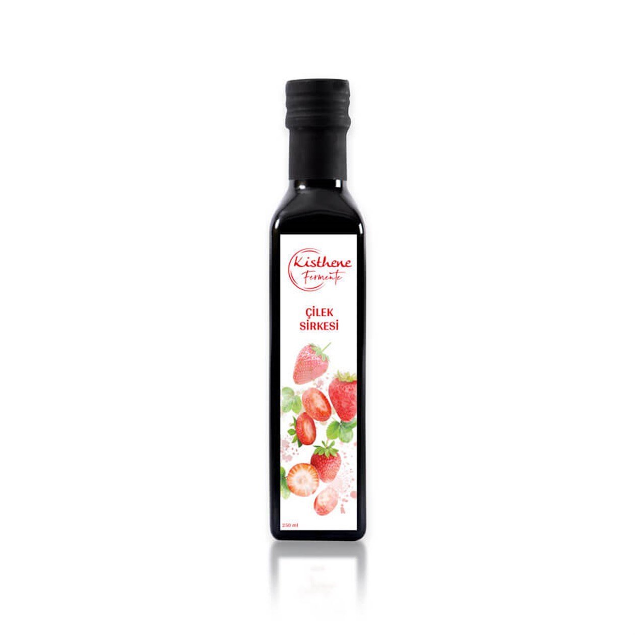 Kisthene Çilek Sirkesi 250 ml görseli.
