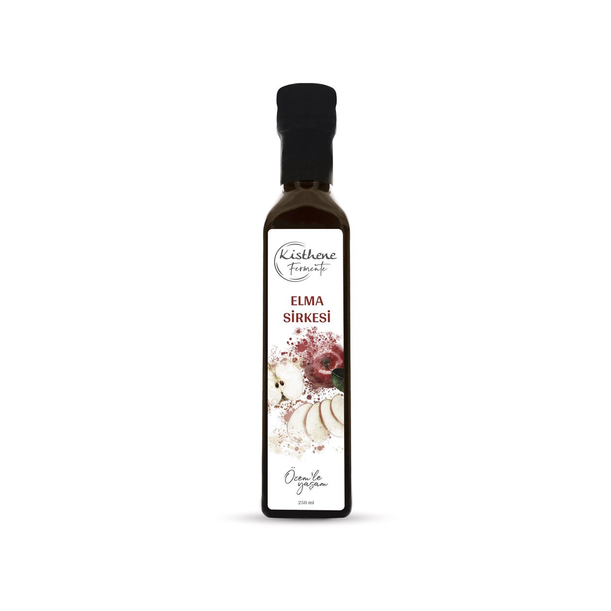 Kisthene Elma Sirkesi 250 ml görseli.