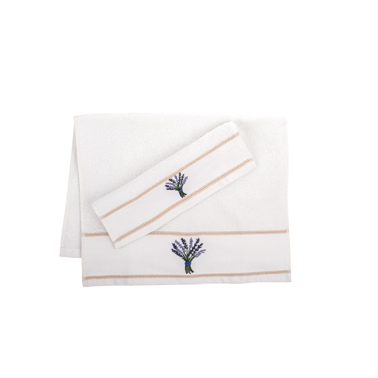 Kisthene Home Havlu Set 2'li / Nakışlı görseli.
