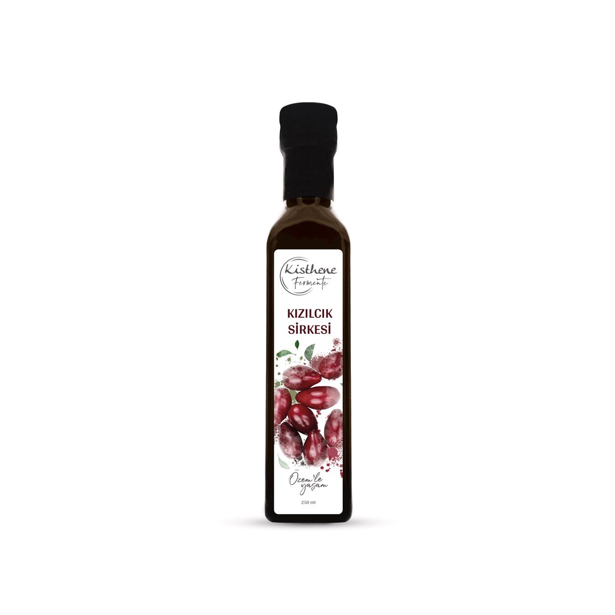 Kisthene Kızılcık Sirkesi 250 ml görseli.