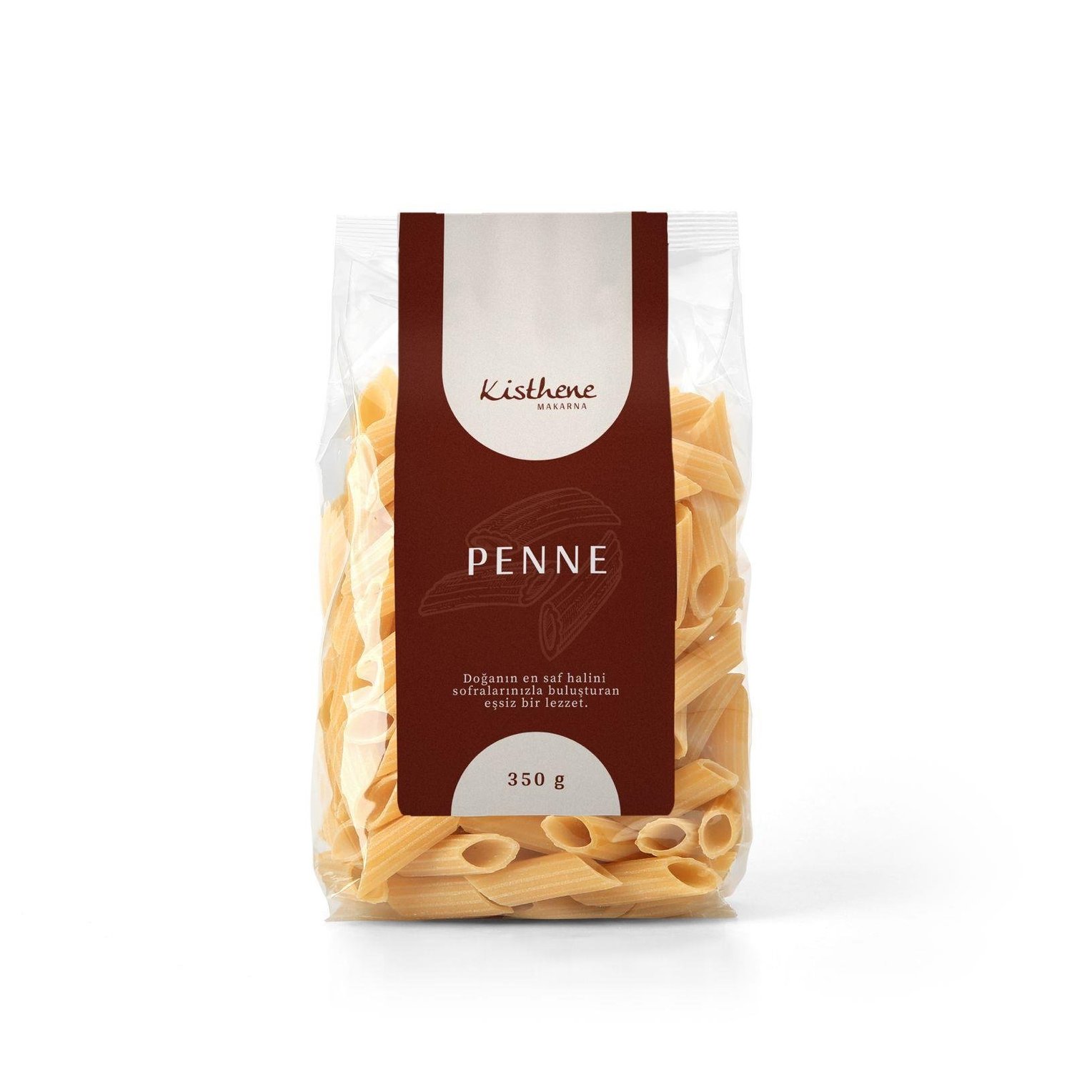 Kisthene Makarna Penne 350 gr görseli.
