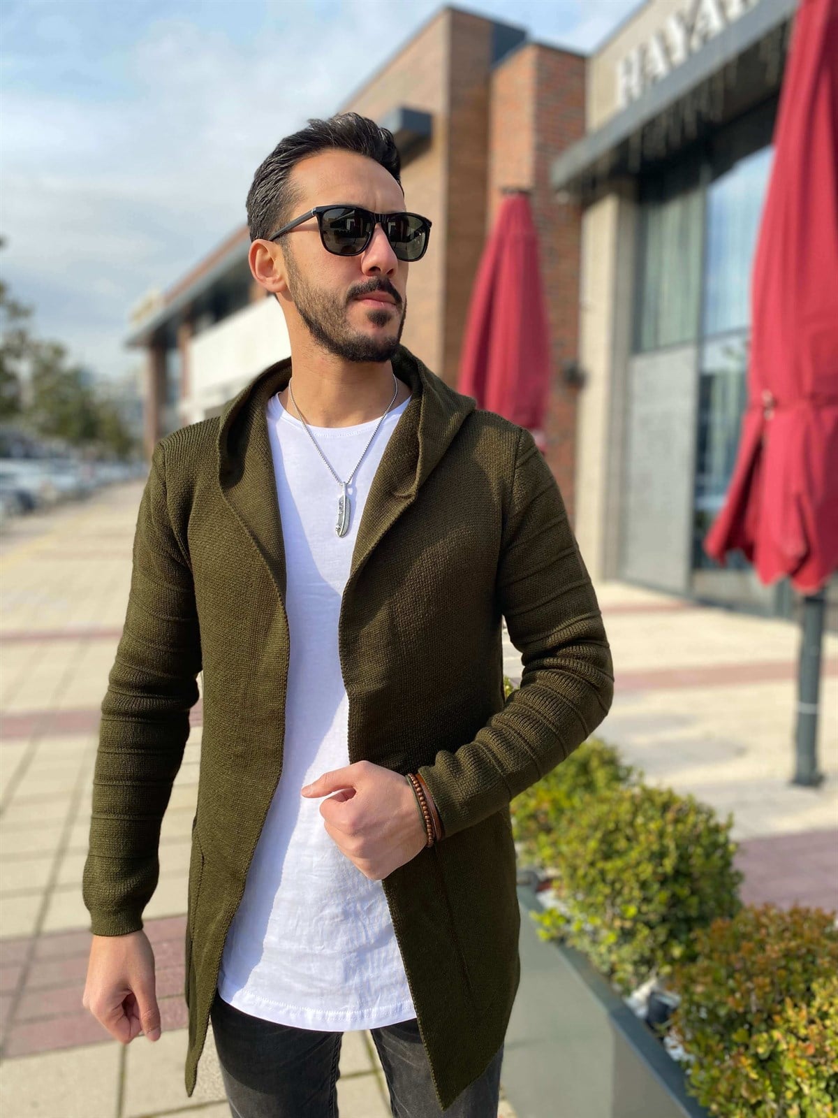 Düz Panço Hırka