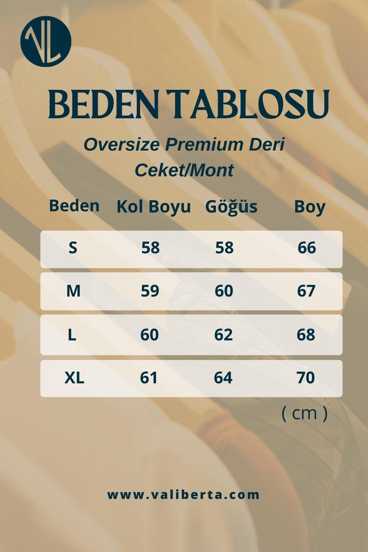 Oversize Premium Deri Ceket/Mont - Taba