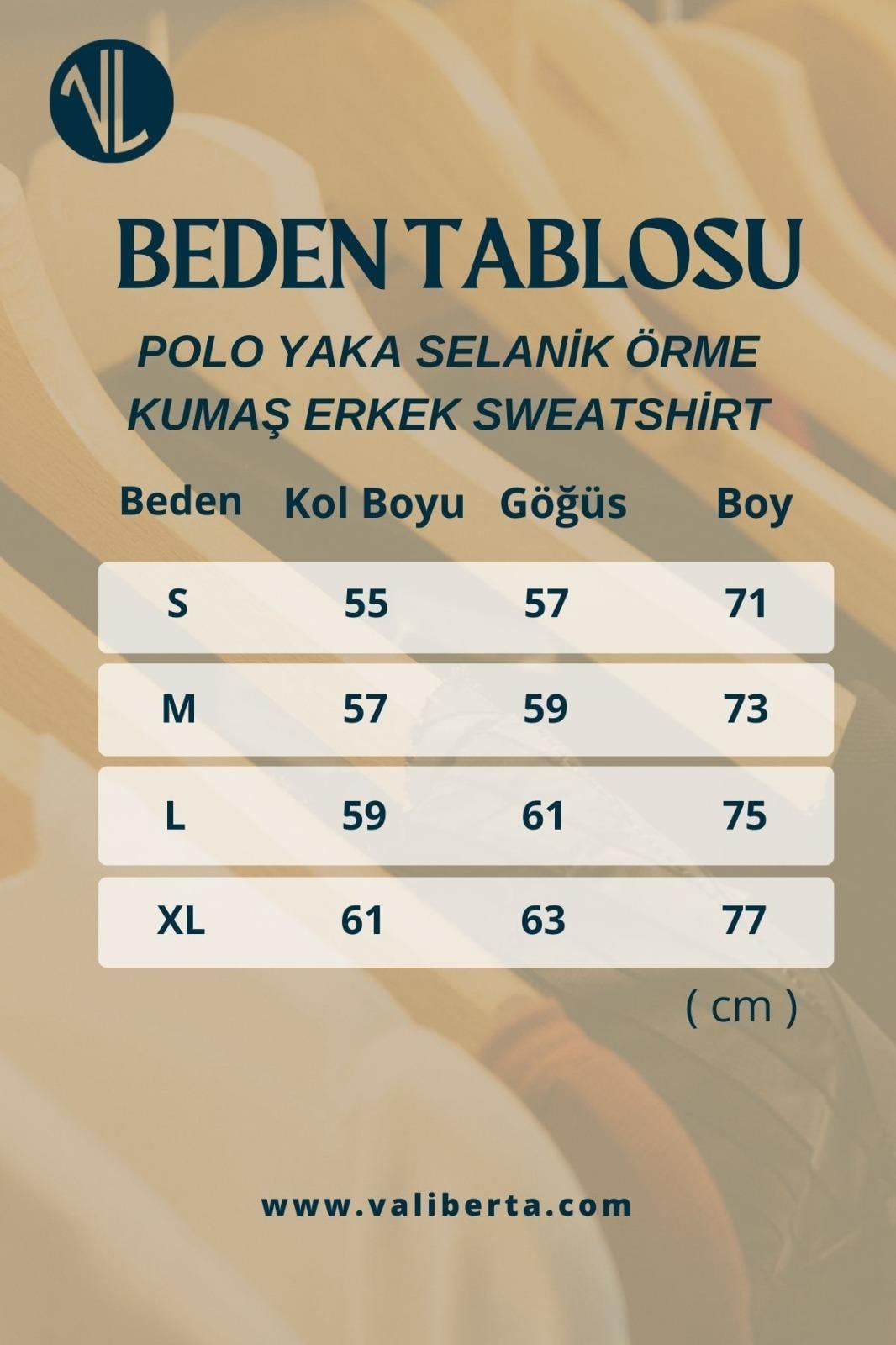 Polo Yaka Selanik Örme Kumaş Erkek Sweatshirt - Soğuk Mavi