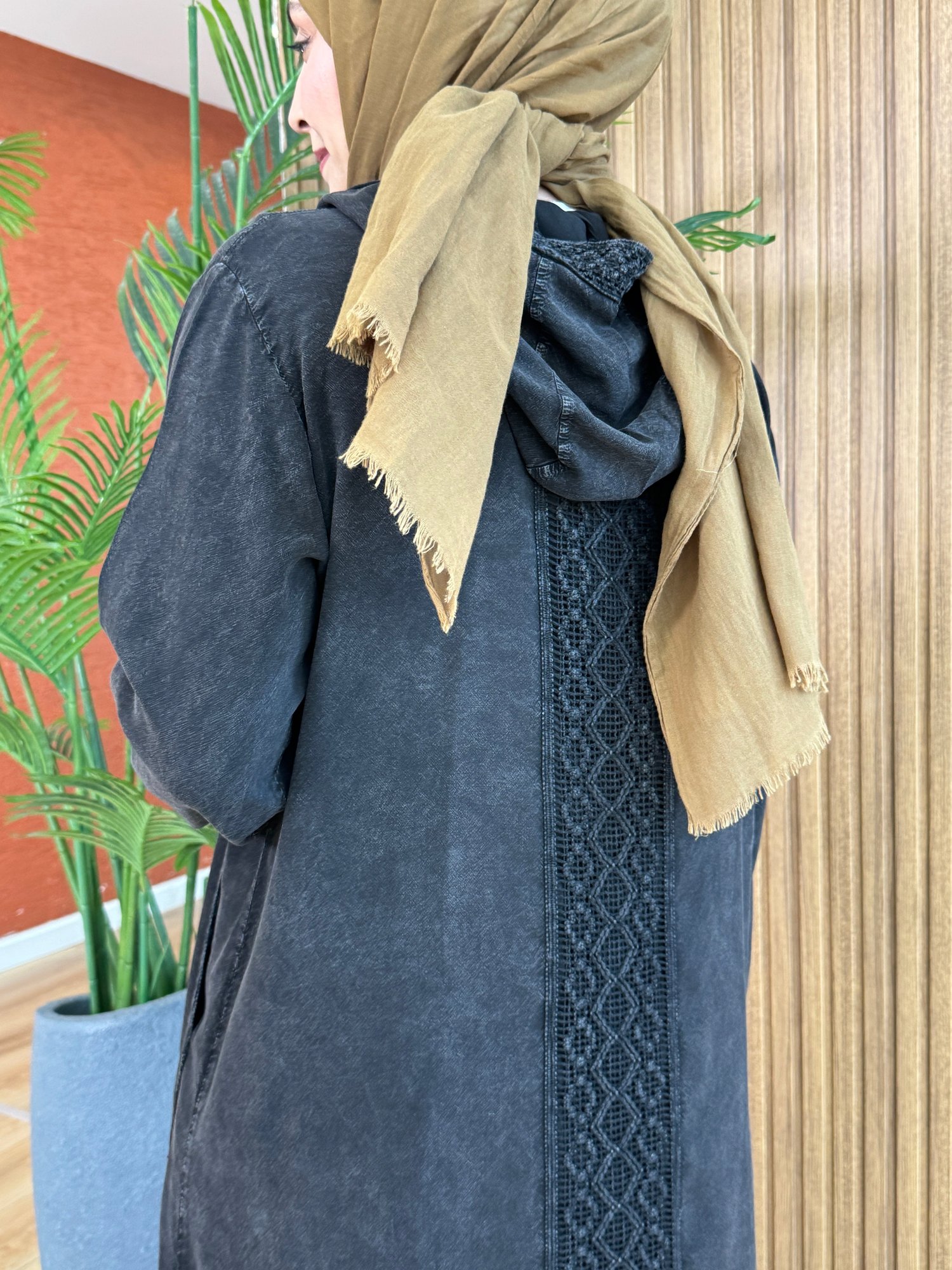 Berna Tencel Pamuk Takım-Siyah