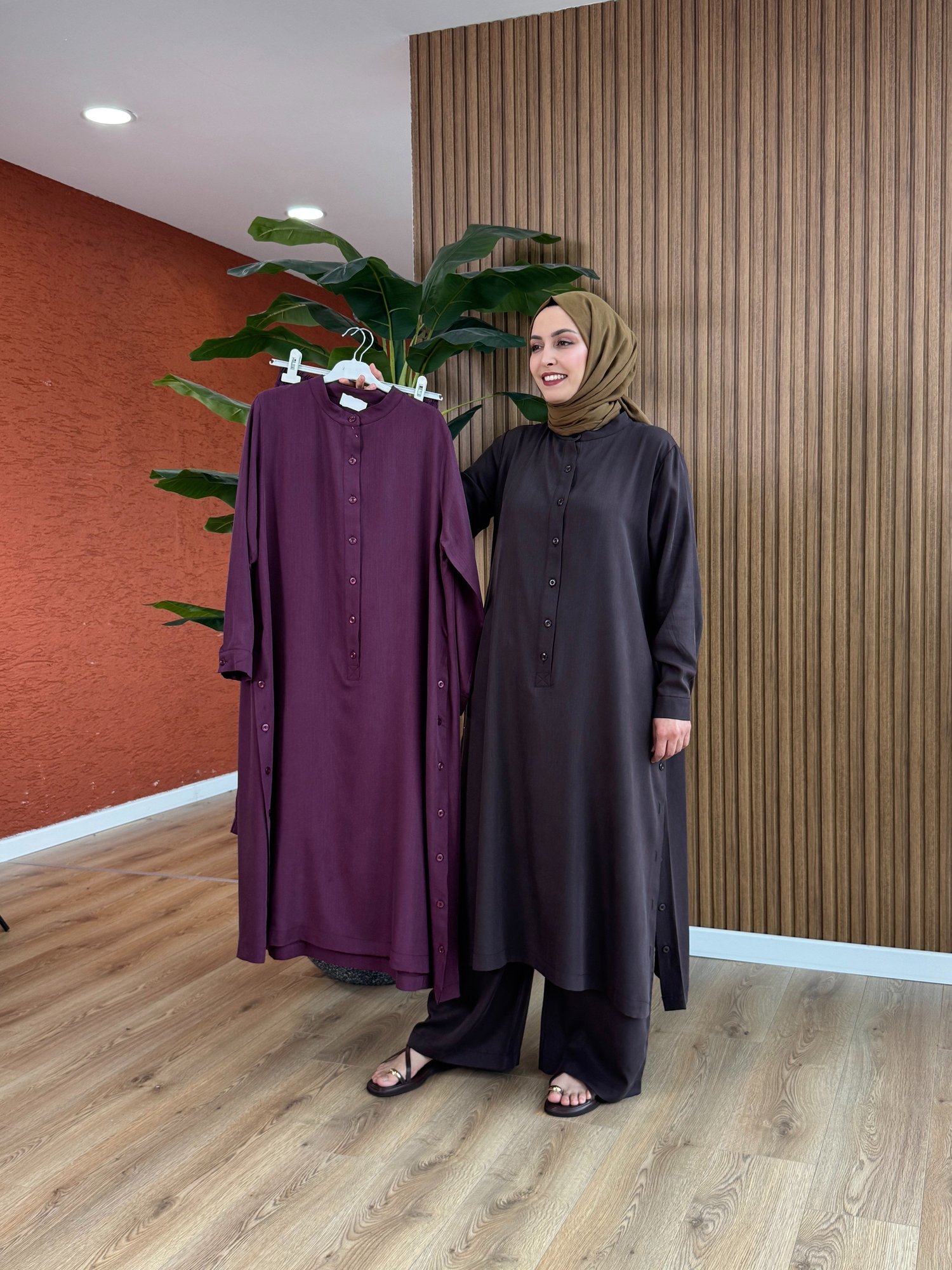 Eflal Tensel Kupra Kap Takım - Mürdüm