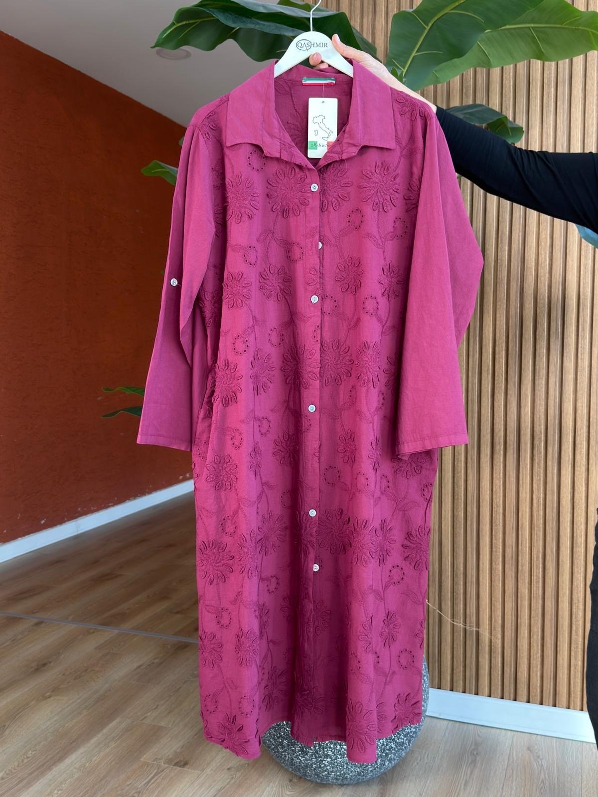 Sezen Pamuk Tunik-Mürdüm