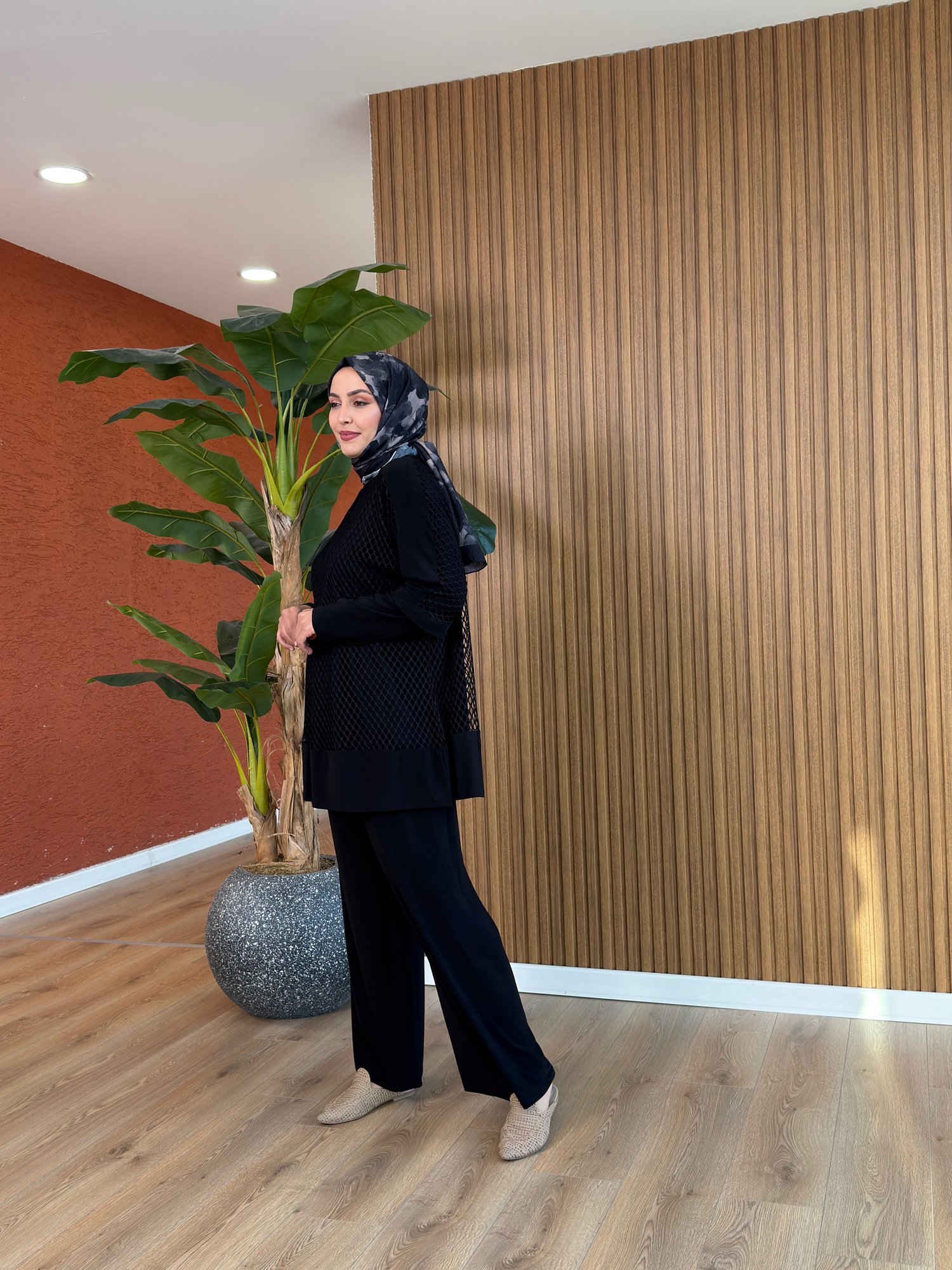 Yıldız Üçlü Takım-Siyah