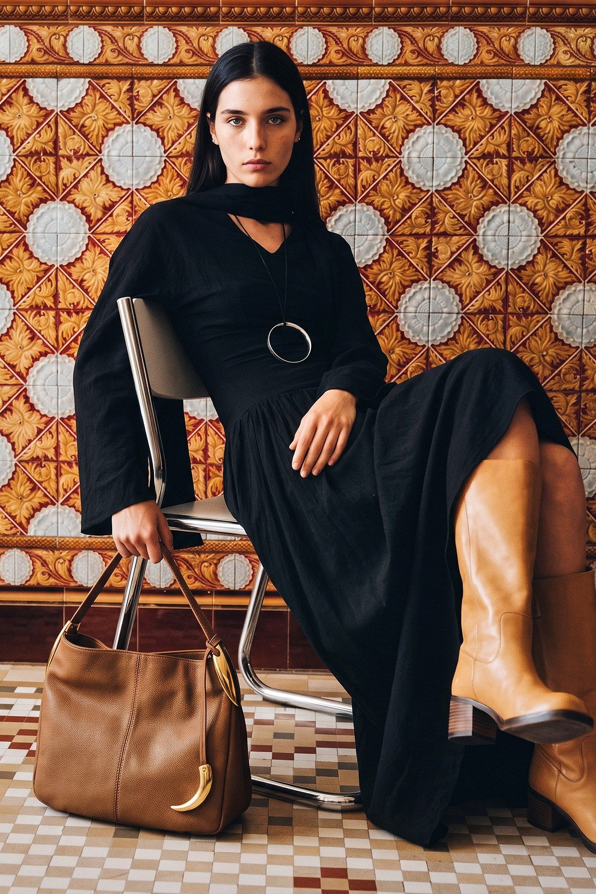 SARACH OMUZ ÇANTASI-TABA