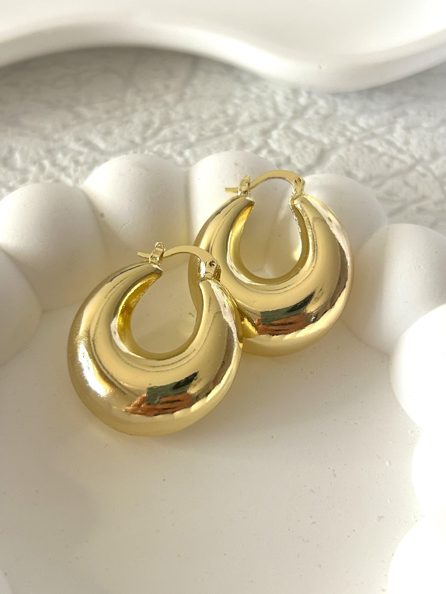 BOMBE ÇELİK GOLD KÜPE 