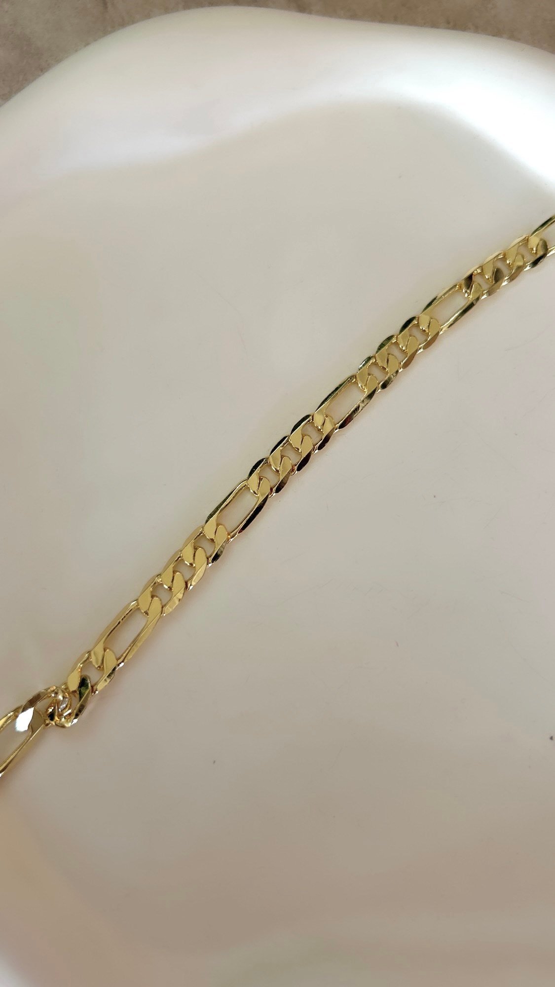 Figaro Zincir Gold Bileklik