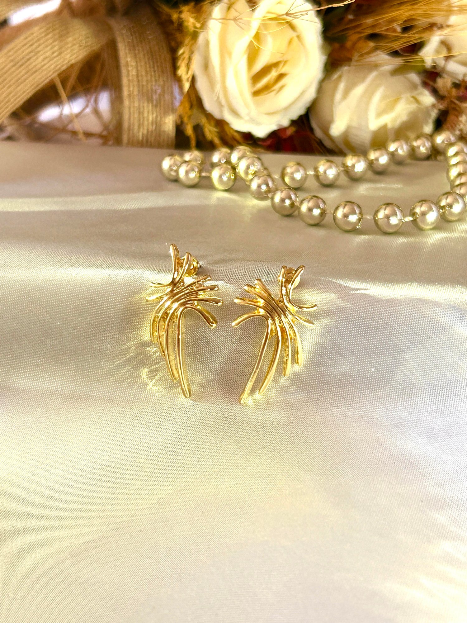 ÖRÜMCEK GOLD KÜPE