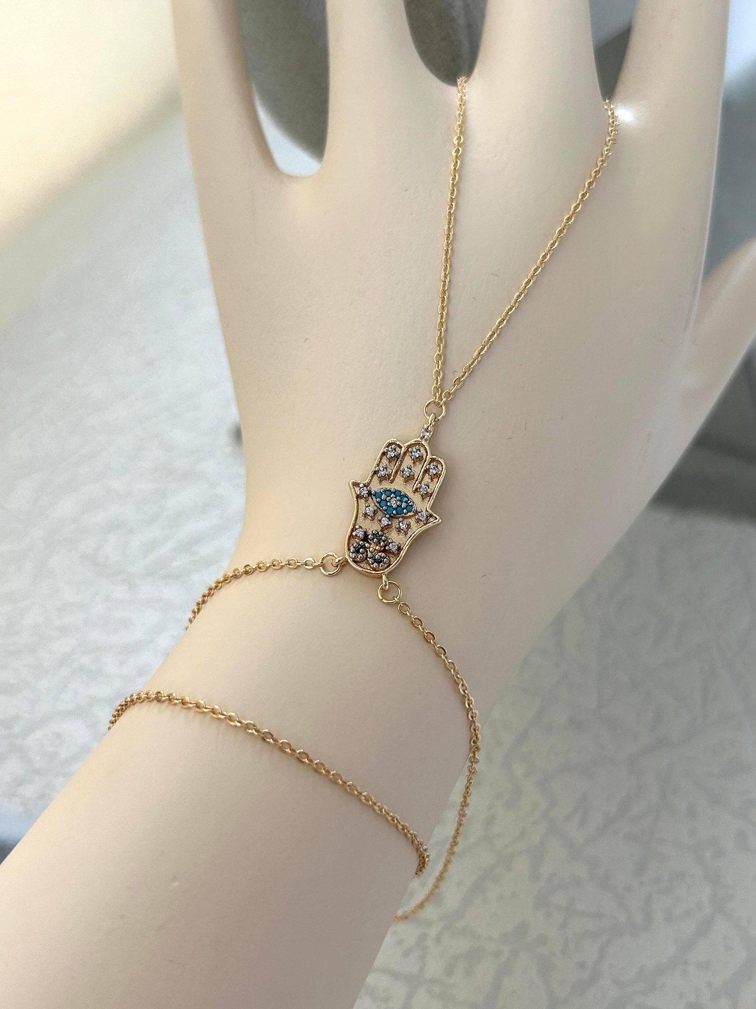 Premium El Figürlü Şans Gold Şahmeran