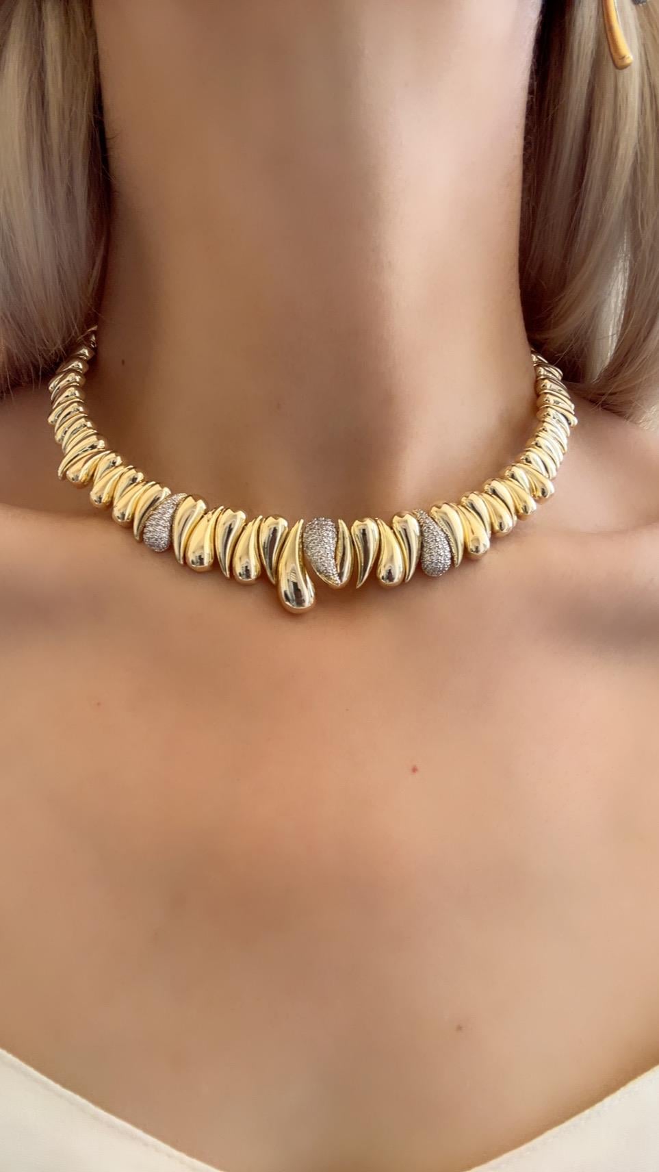 Premium Sıralı Damla Model Kolye