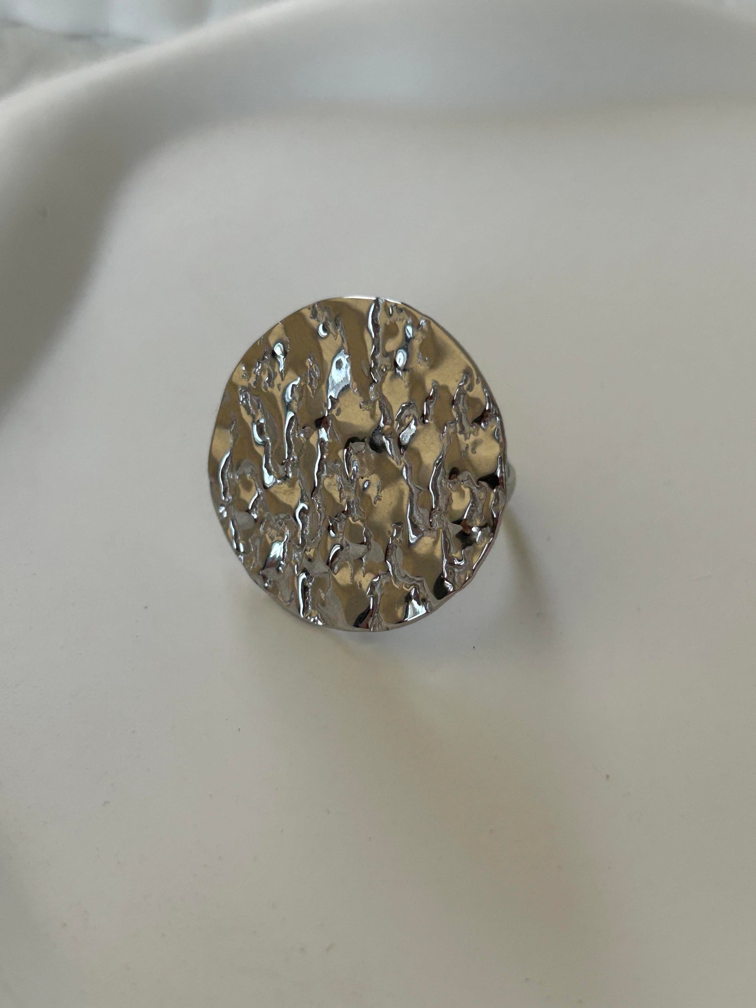 Silver Tabaka Yüzük
