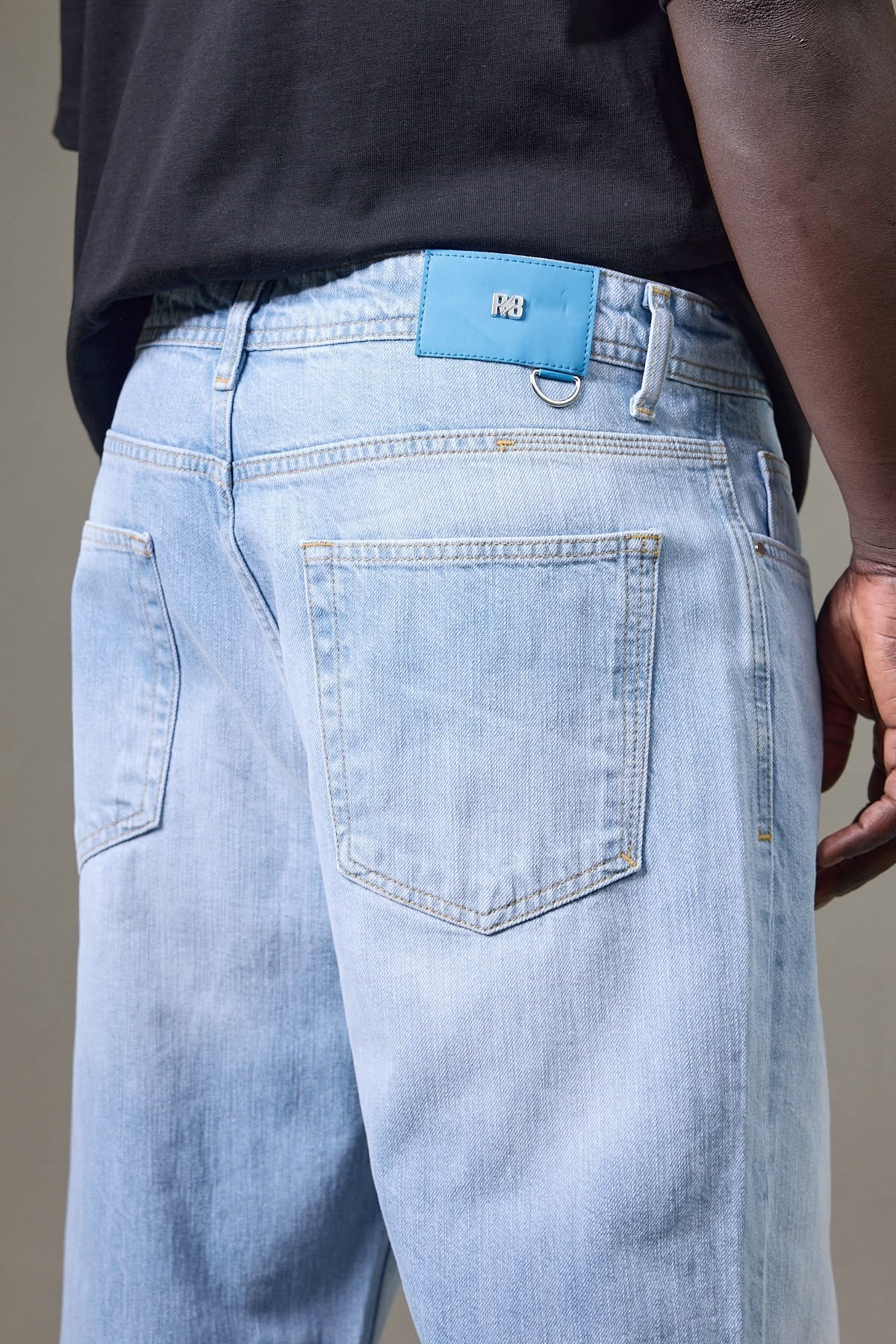 AÇIK MAVİ BAGGY PANTOLON 5191-1