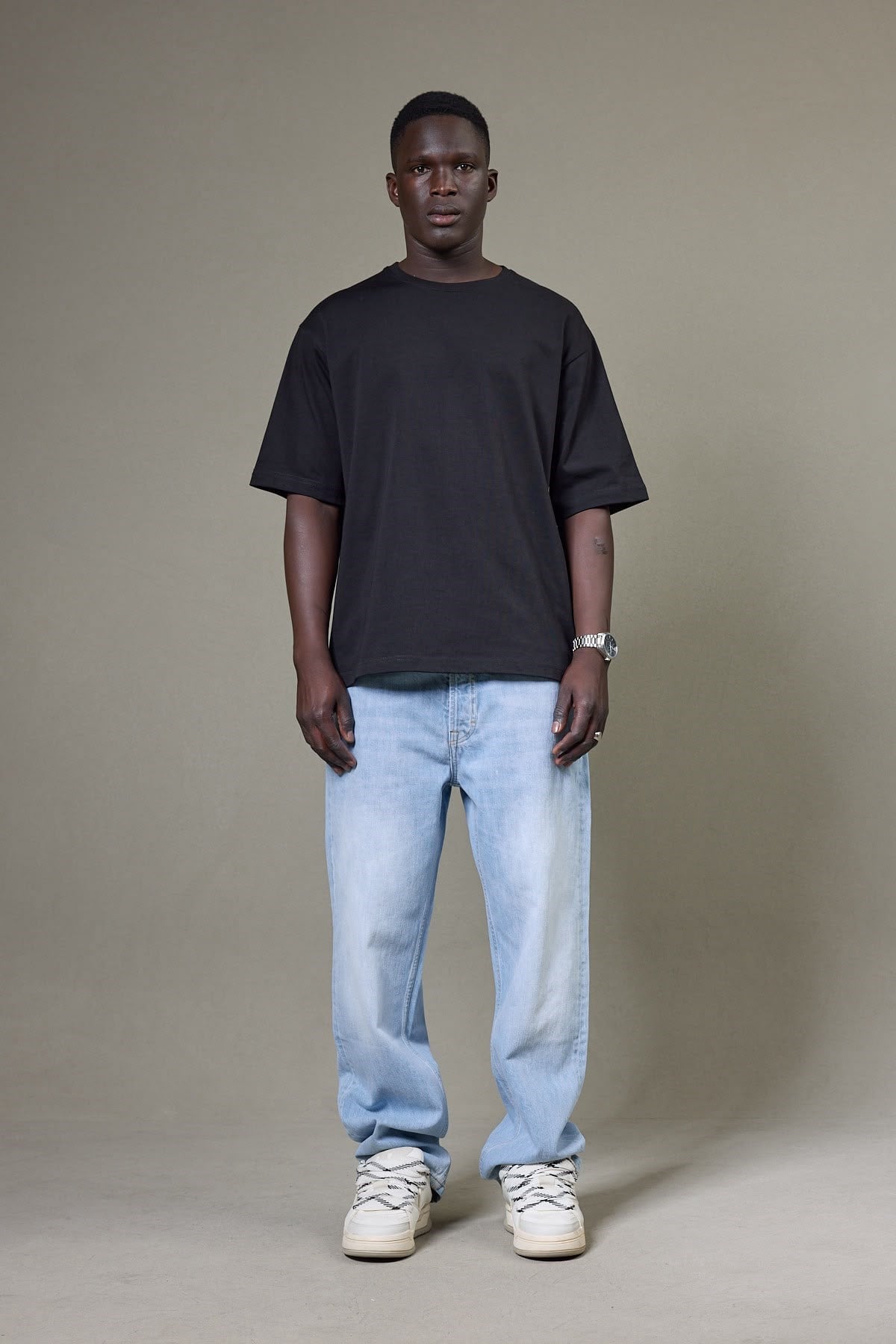 AÇIK MAVİ BAGGY PANTOLON 5191-1